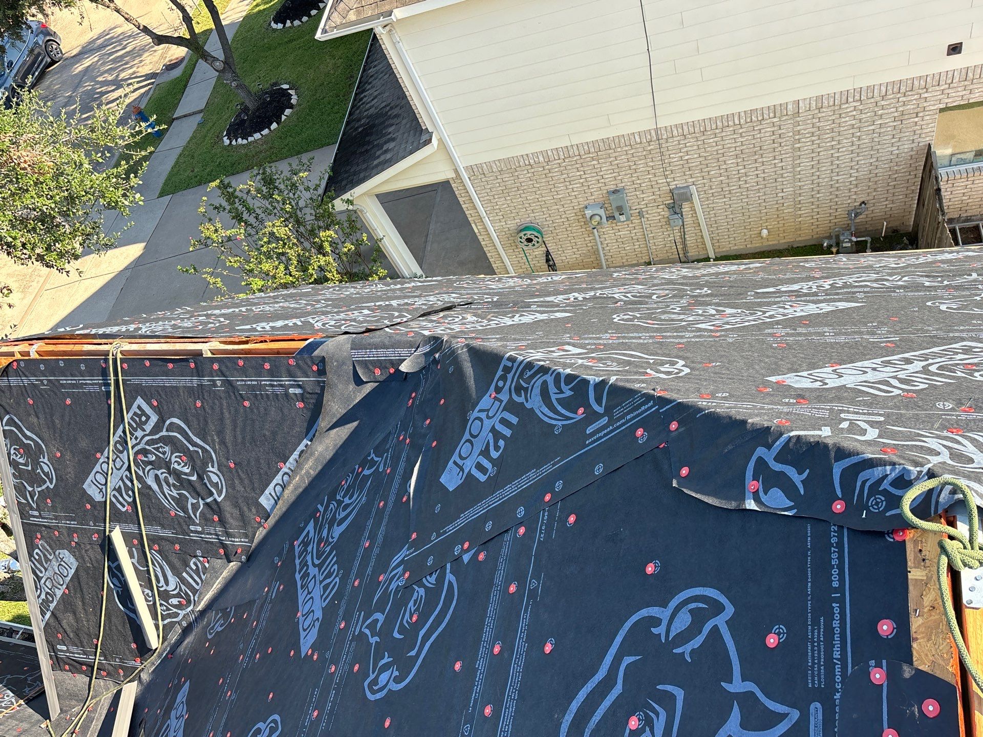 Residential Roofing Installation using Owen's Corning Duration (Lifetime) Shingles by Roof Repair Company