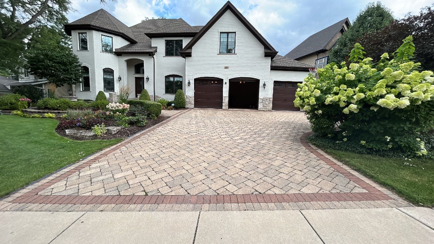 Brick paver clean, sand and seal.  using Surebond SB-1300 by Northern Power Washing LLC.