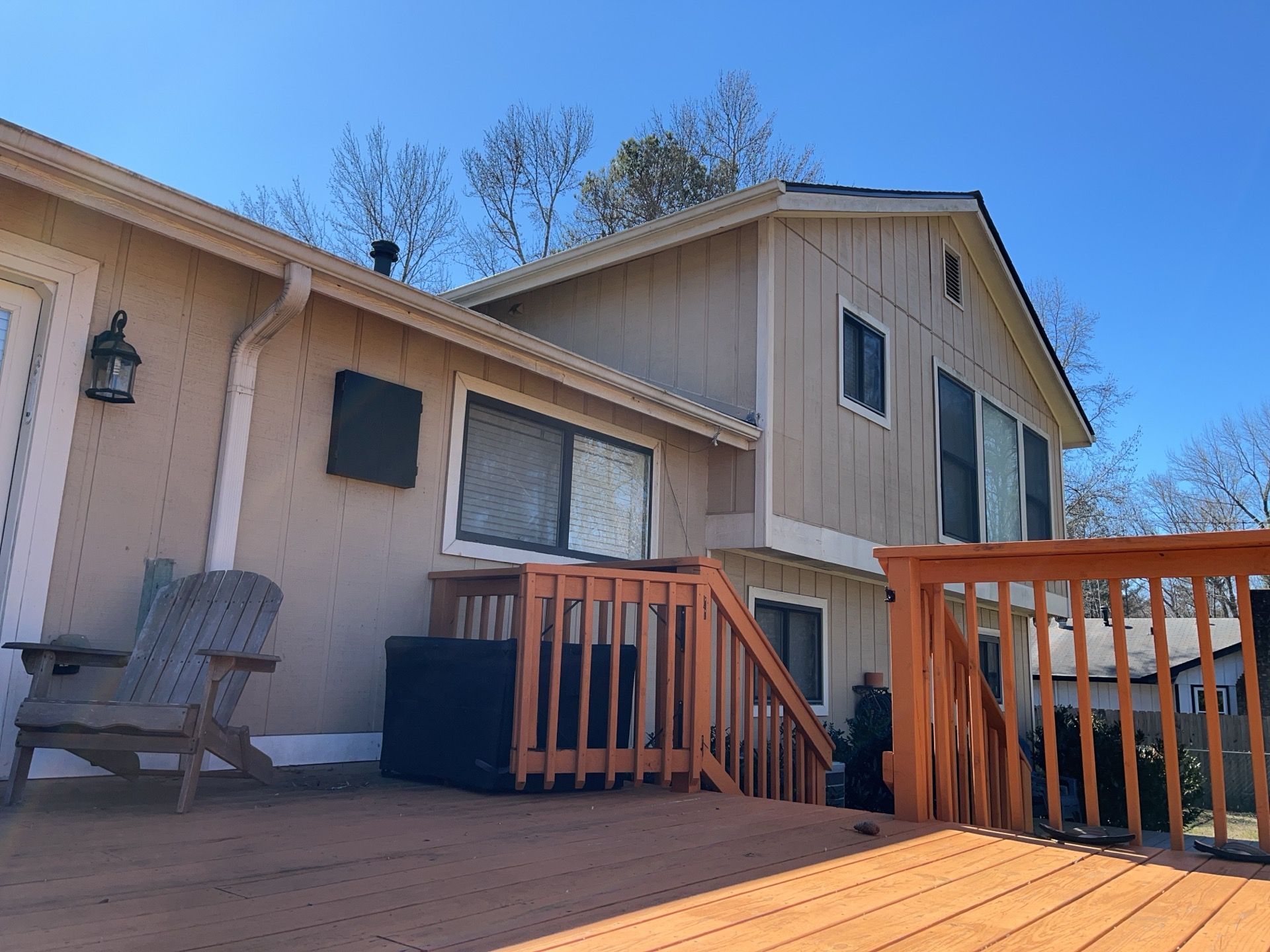 Marietta, GA Rotten Wood Replacement, Exterior Paint, and Deck Stain  by Nelson Exteriors 