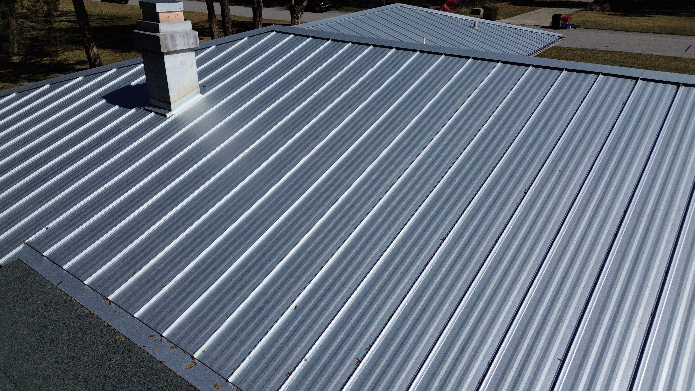Metal reroof in Gainesville, FL by Brehm Roofing