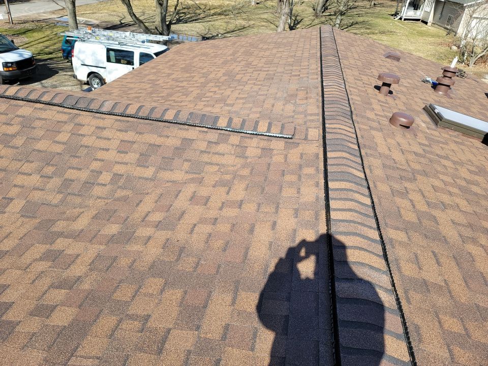 CERTAINTEED LANDMARK COLOR: BURNT SIENNA DRIP EDGE: MUSKET BROWN by Eagle Eye Roofing