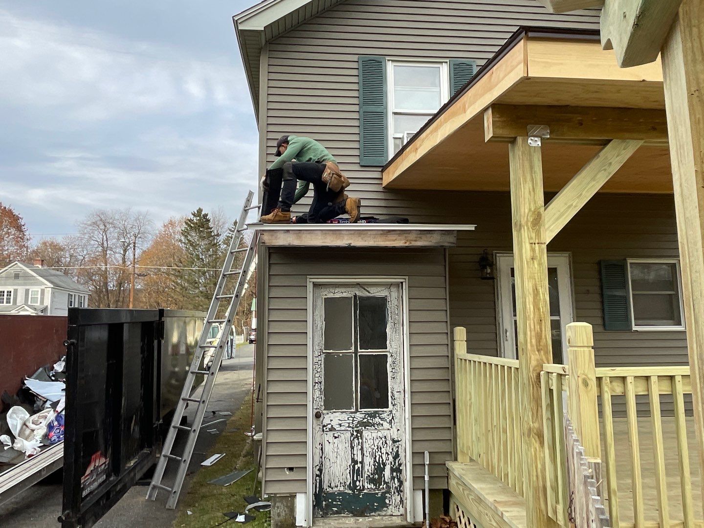 Residential Roofing Installation using GAF Timberline HDZ by Sensible Home Solutions