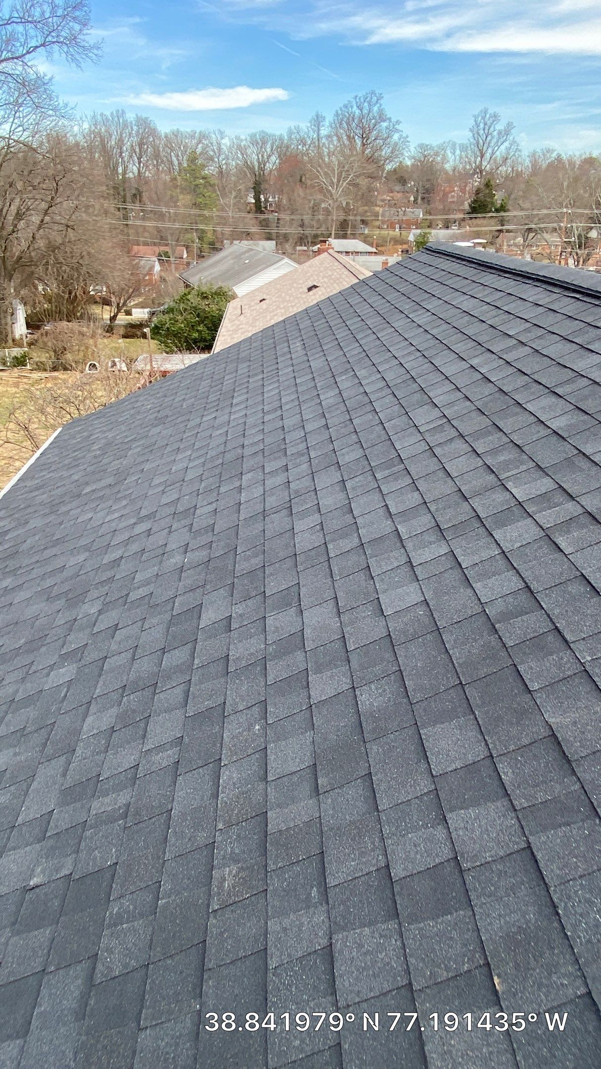 Annandale: CertainTeed Landmark Pro Designer Shingles in Max Def Charcoal Black by RM Banning, Inc.