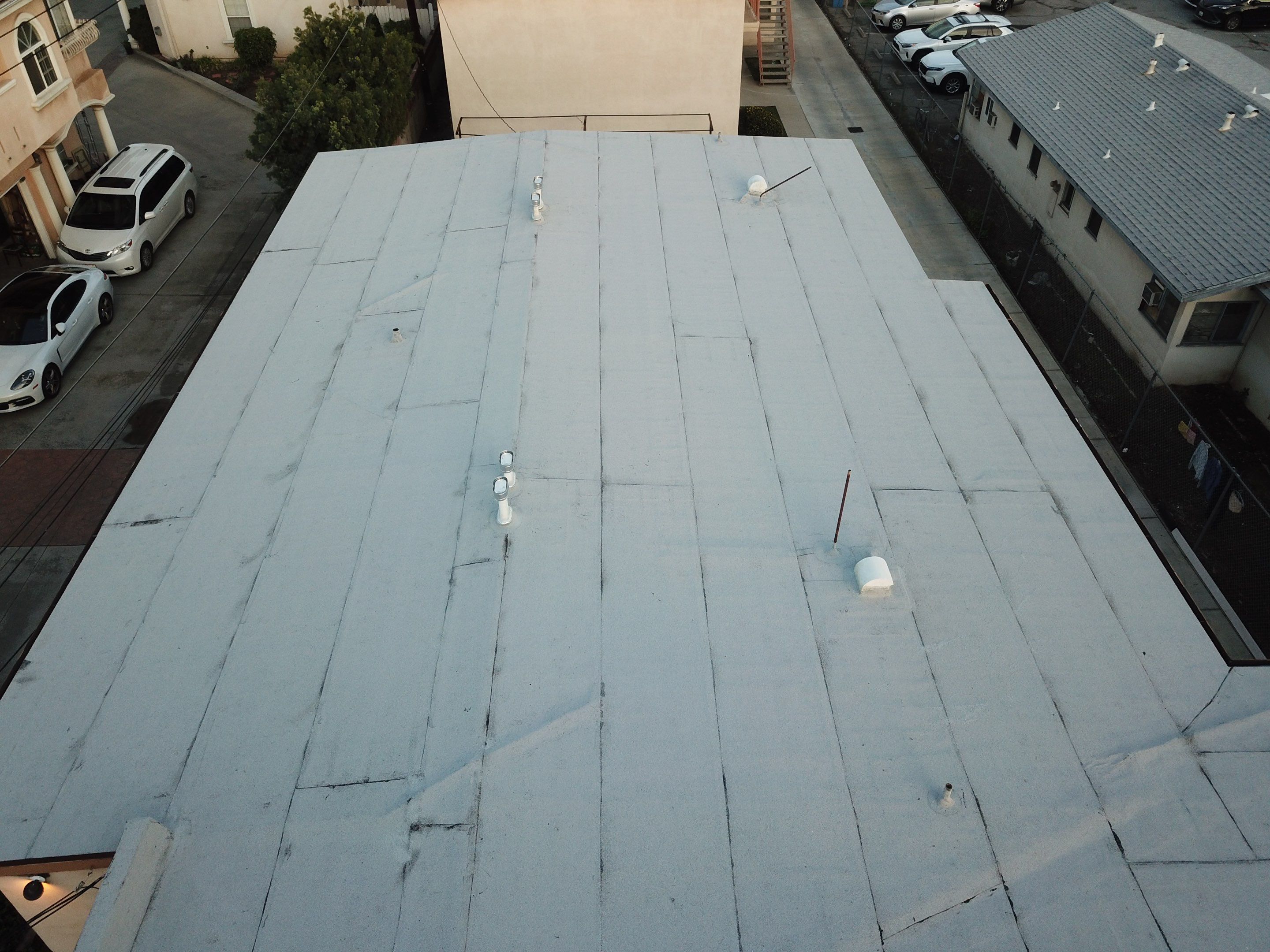 Commercial Roofing Installation using CertainTeed GTA Modified Bitumen System by Hull Brothers Roofing