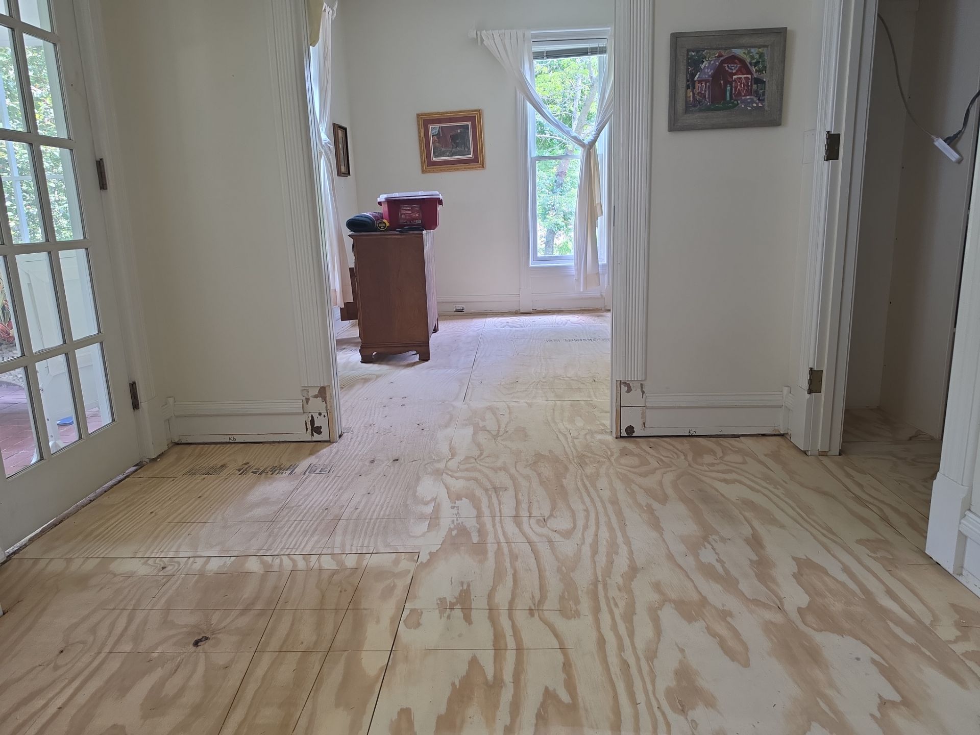 Farm house boarder by Ann Arbor Hardwoods