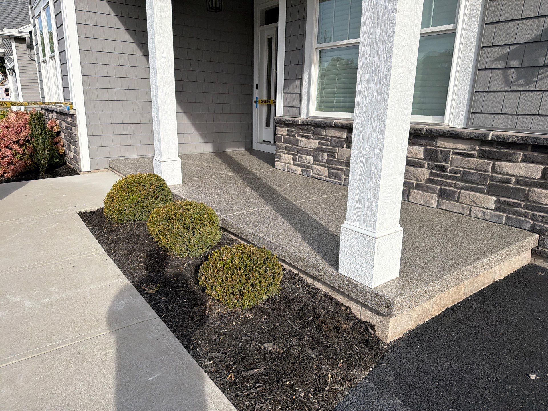 VIntage Shalestone Stoop Coating by NG Masonry & Construction LLC