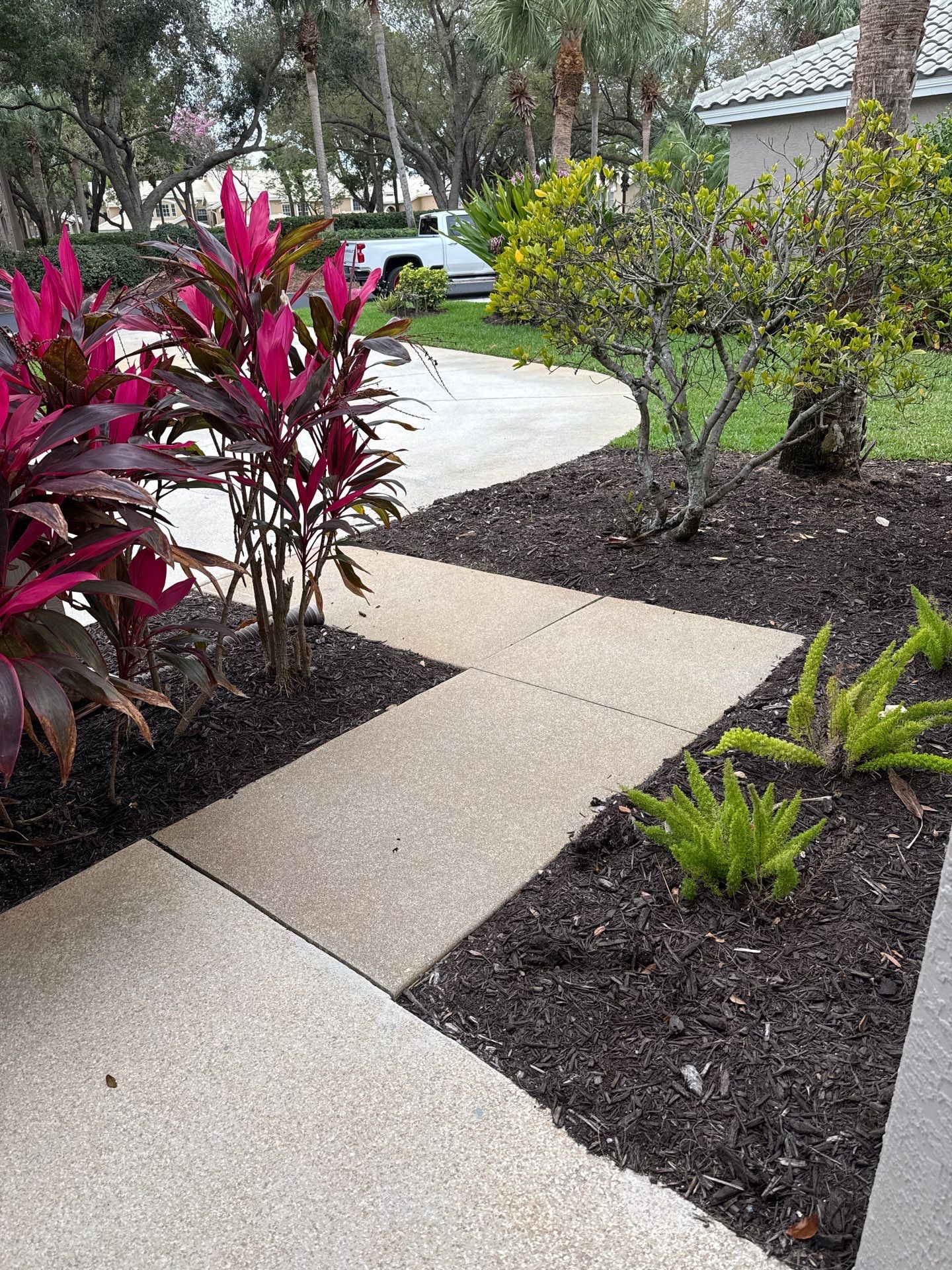 Concrete Driveway Replacement/Lake Crest Pelican landing by Old Town Pavers Llc