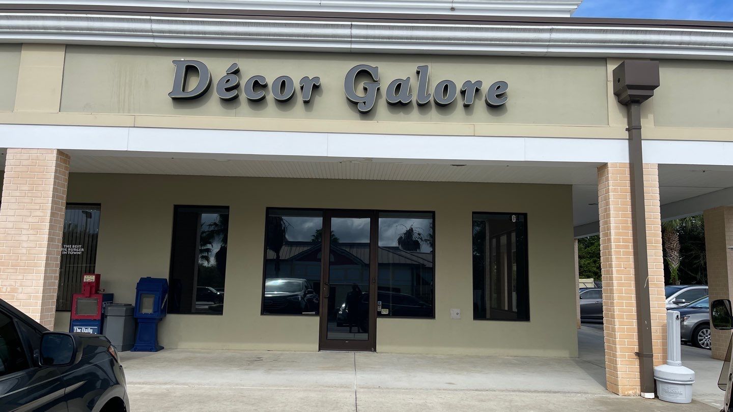 Flush Mounted Channel Letters for Green Apple by SignCrafters