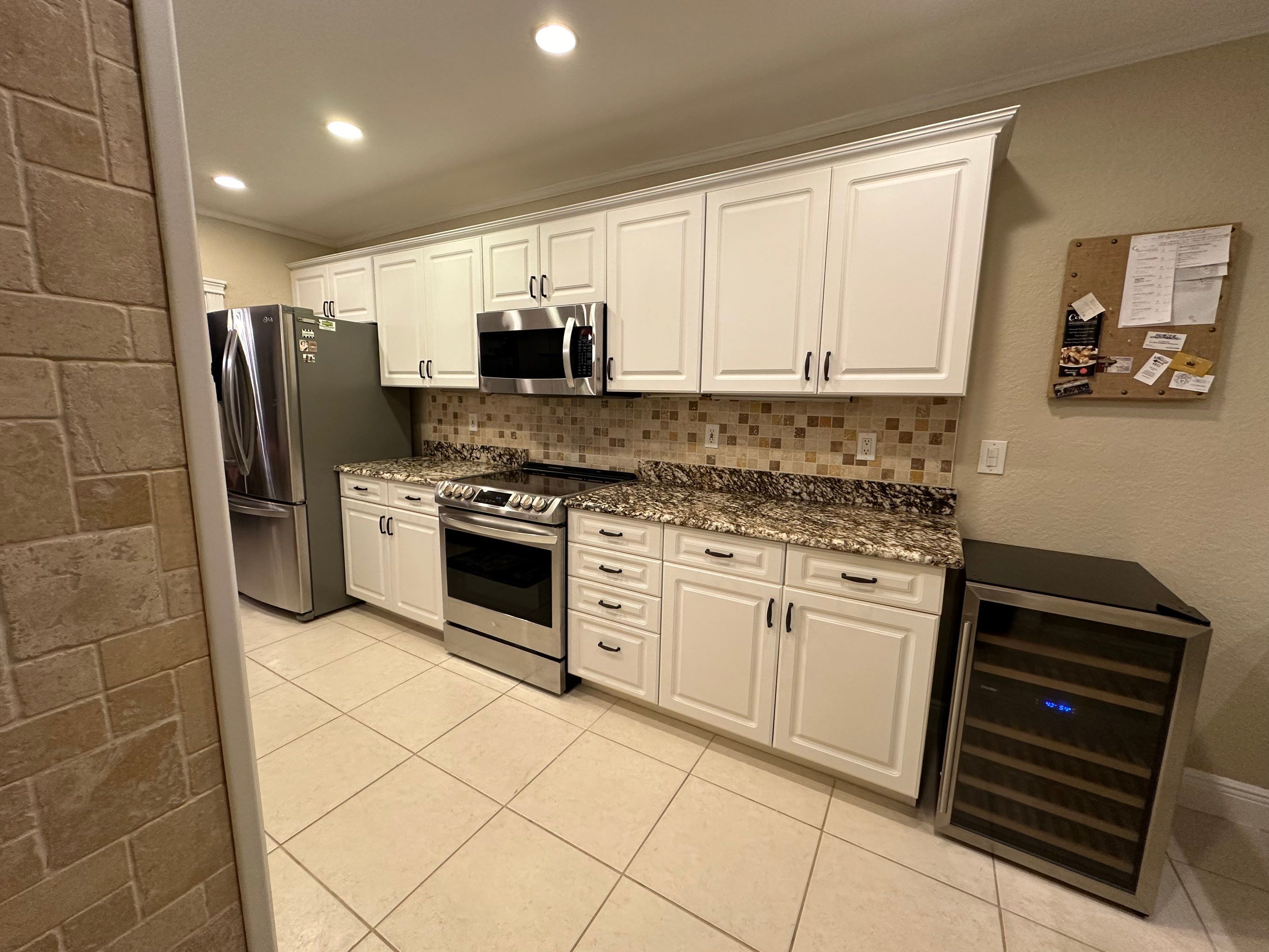 Mold remediation and rebuild of kitchen and living areas by Bay Coast Restoration 