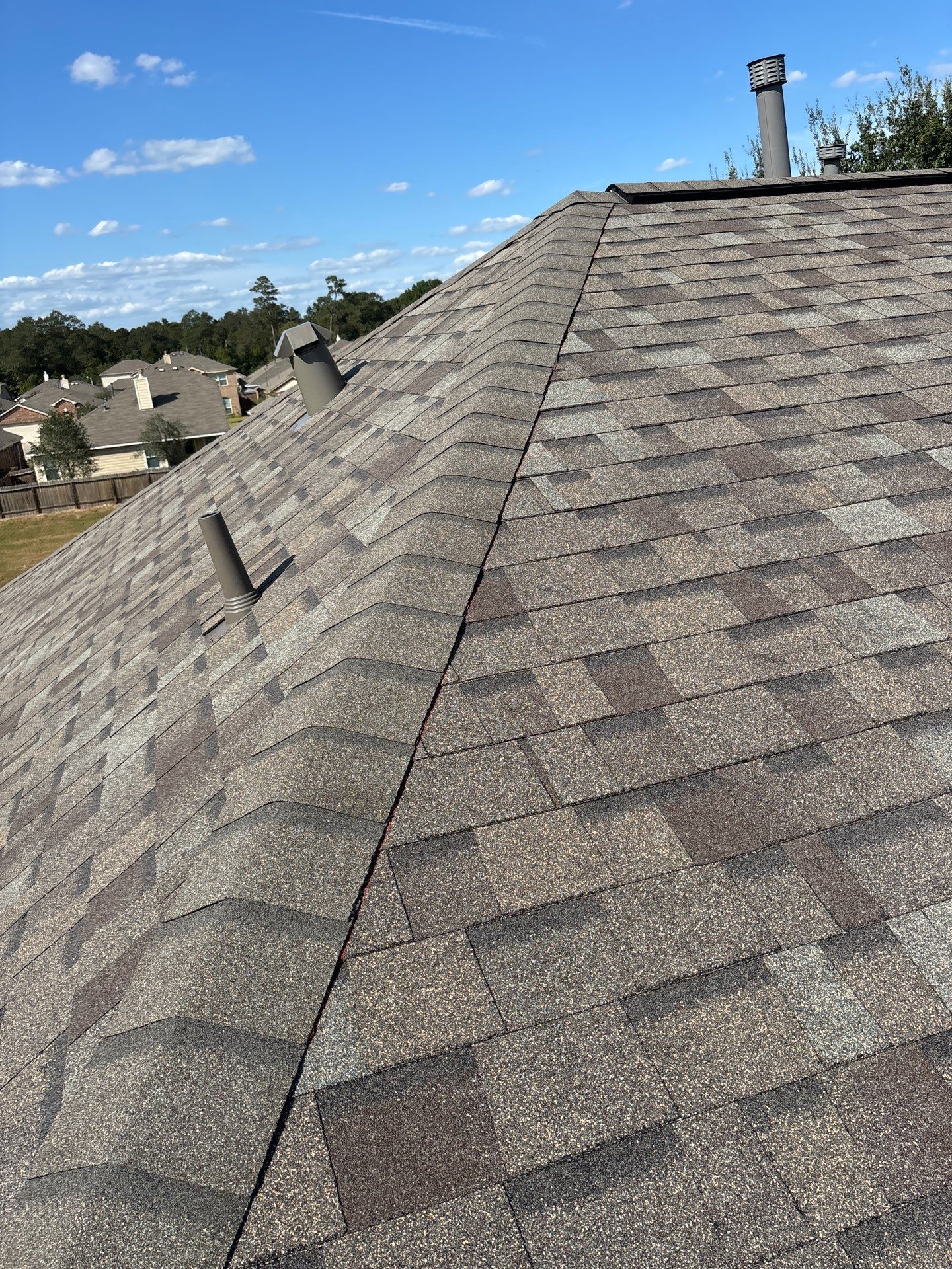 Residential Roofing Installation using Owen's Corning Duration (Lifetime) Shingles by Roof Repair Company