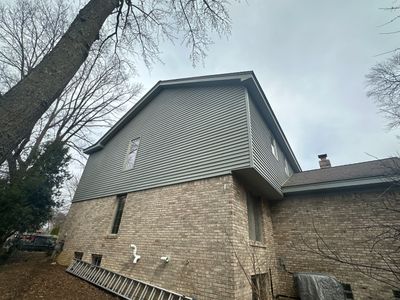 Siding Replacement using Alside Costal Sage