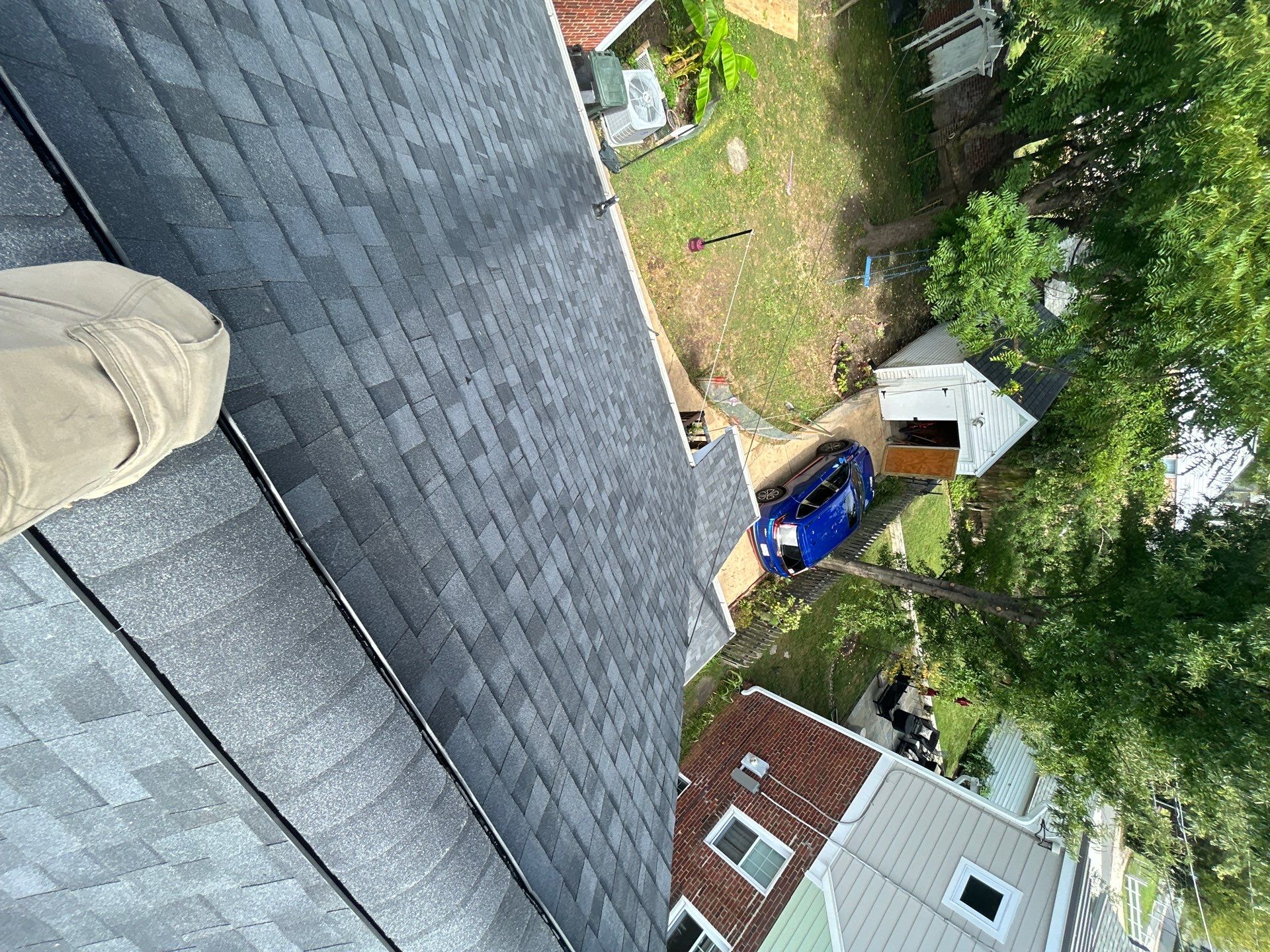 Arlington: Roof Replacement with CertainTeed Landmark Pro Designer Shingles in Max Def Moire Black by RM Banning, Inc.