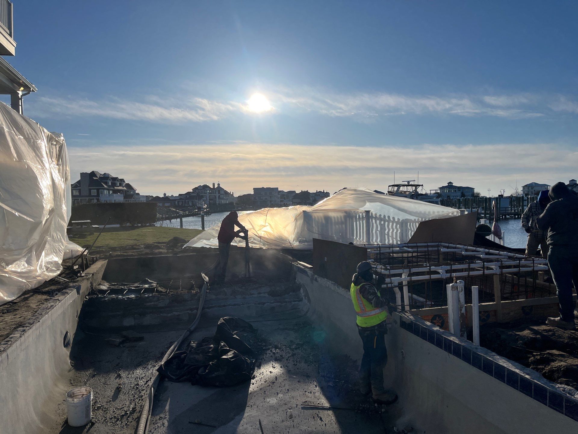 Project in Ocean City, MD by Elysium Pools