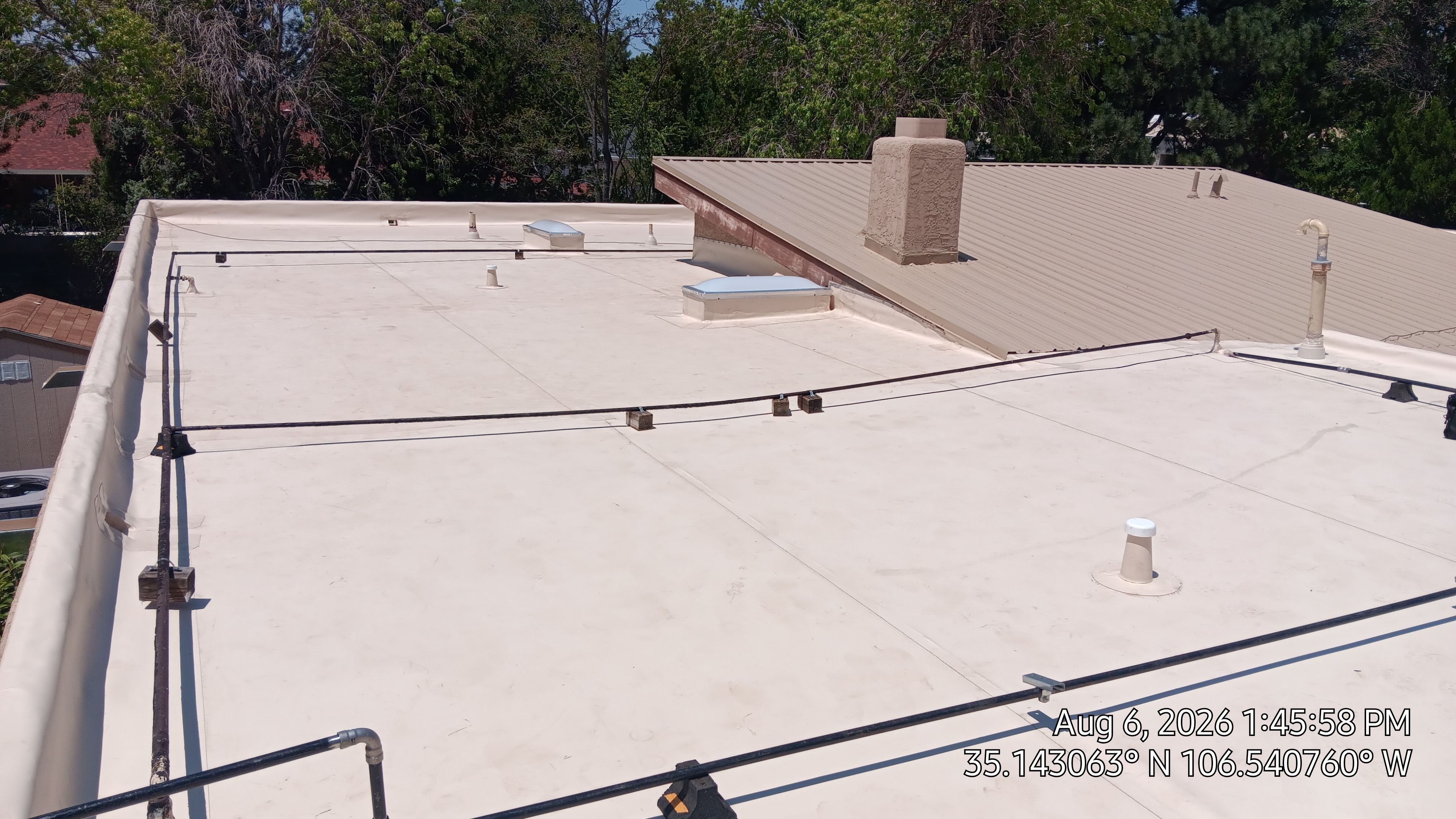 TPO Roof Replacement and Skylight Upgrade in the Northeast Heights, Albuquerque by Doyle Roof Masters Inc