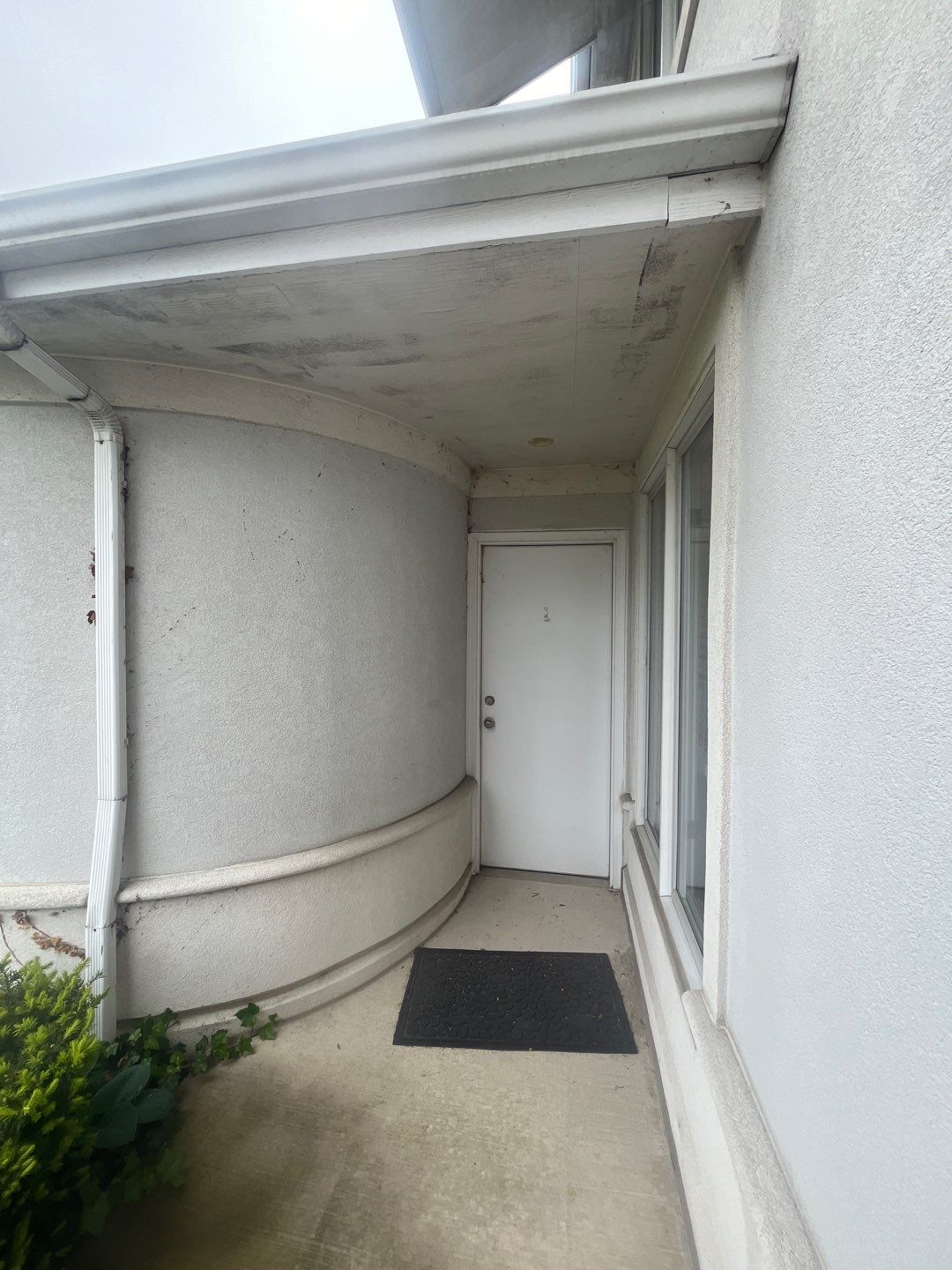 dryvit using Algaecide, soft wash soap by Northern Power Washing LLC.