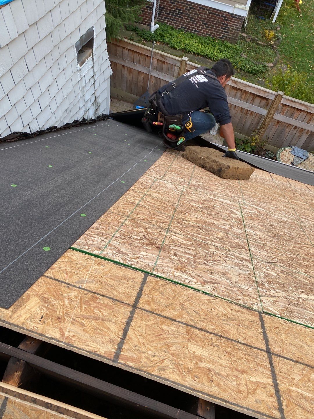 Residential Roofing Installation using Owens Corning Duration, Estate Grey by Absolute Roofing and Construction