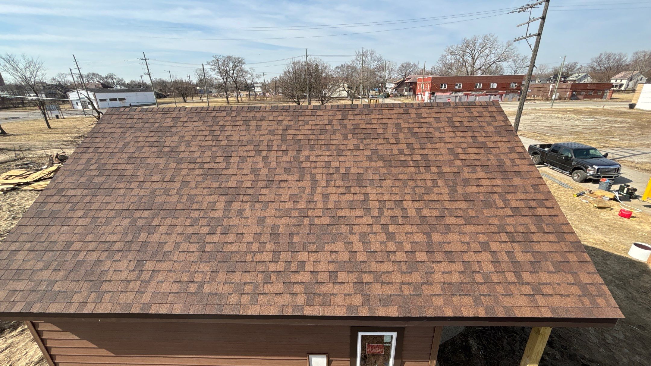 Roof Replacement using CertainTeed Landmark Burnt Sienna by 180 Contractors