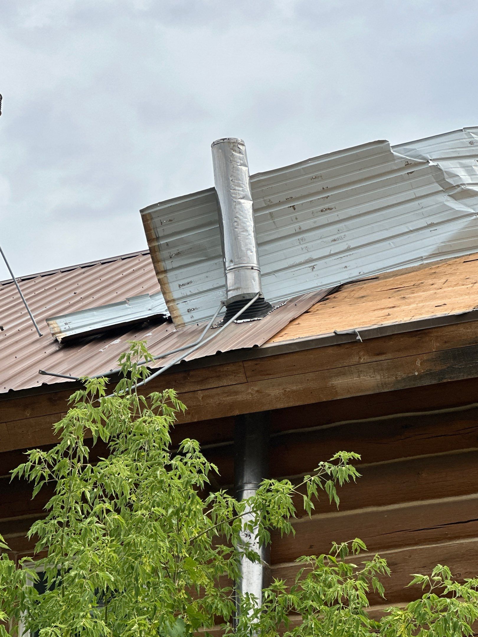 Residential Metal Roofing Replacement on Belle Fourche home. by Weather-Tite Exteriors LLC