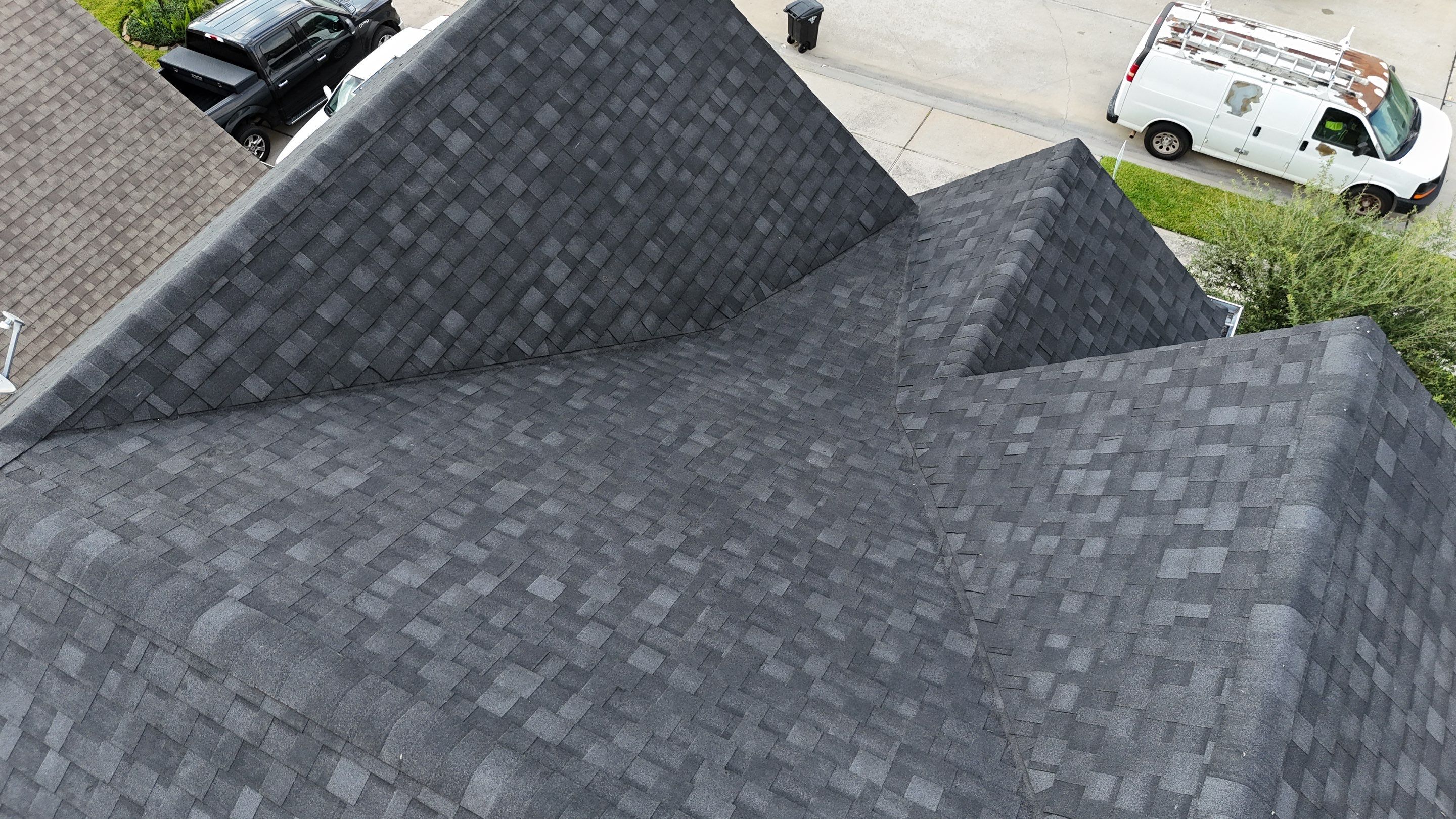 Residential Roofing Installation using IKO Dynasty by Core Four Roofing