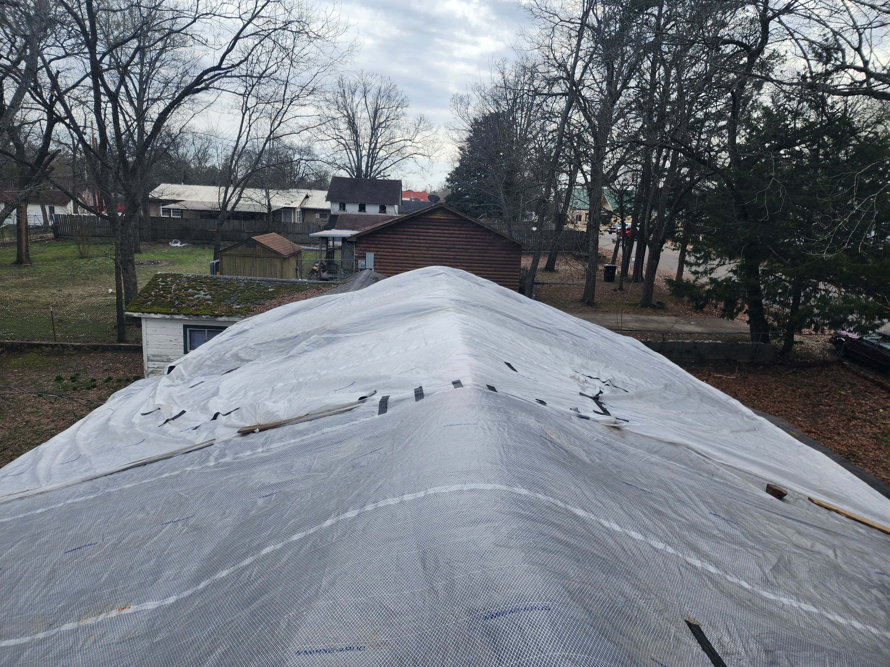 Residential Roofing Installation using 29 Gauge Galvalume Metal by Hostetler Roofing