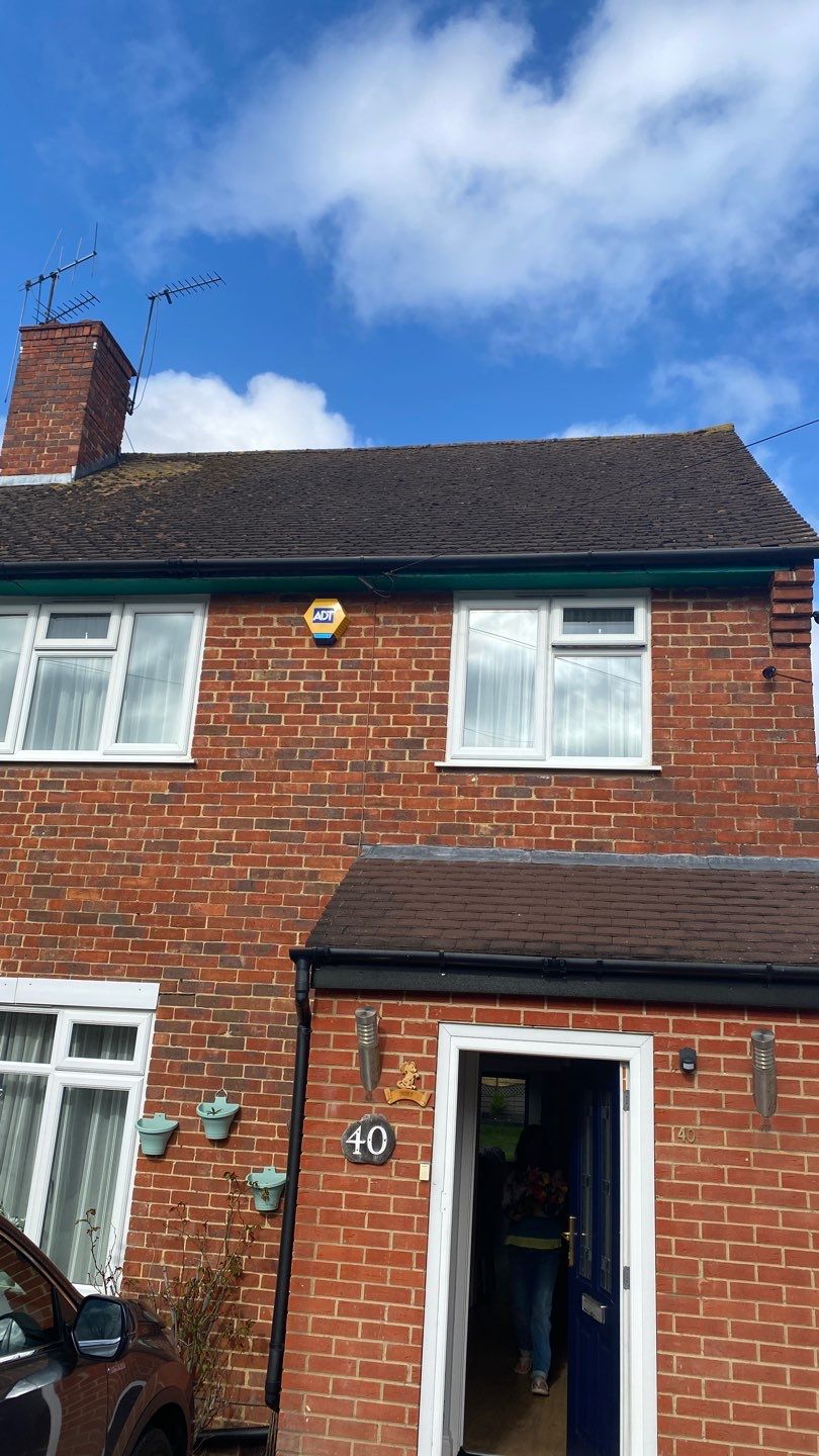 Roof Clean - Moss Removal using Honda 15lpm Low Pressure Washing Machine by Ges Exterior Cleaning ltd