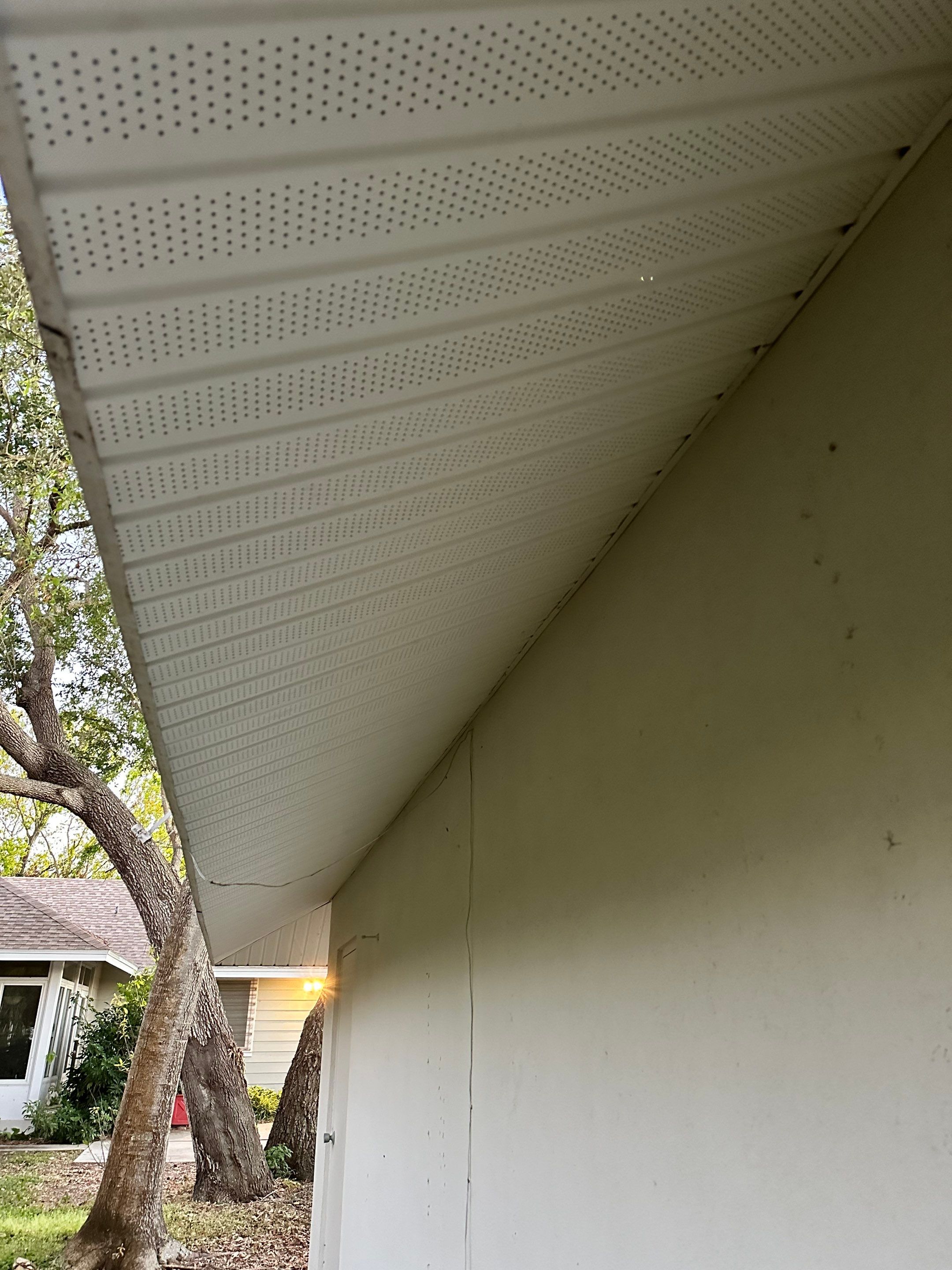 Replace All Soffit in the House in Sarasota FL by Gutter Professors