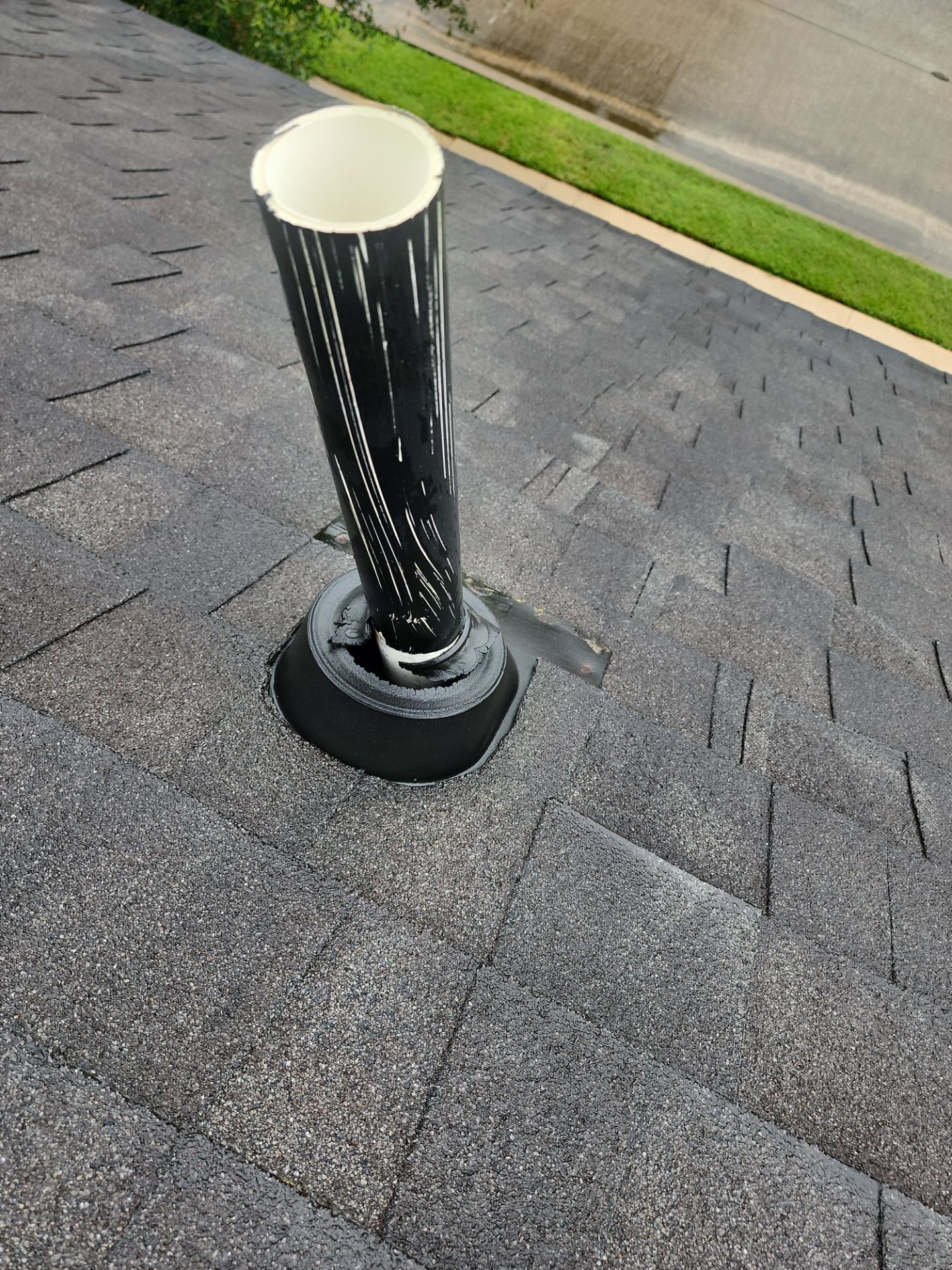 Hail Damage using Owen's Corning Duration (Lifetime) Shingles by Roof Repair Company