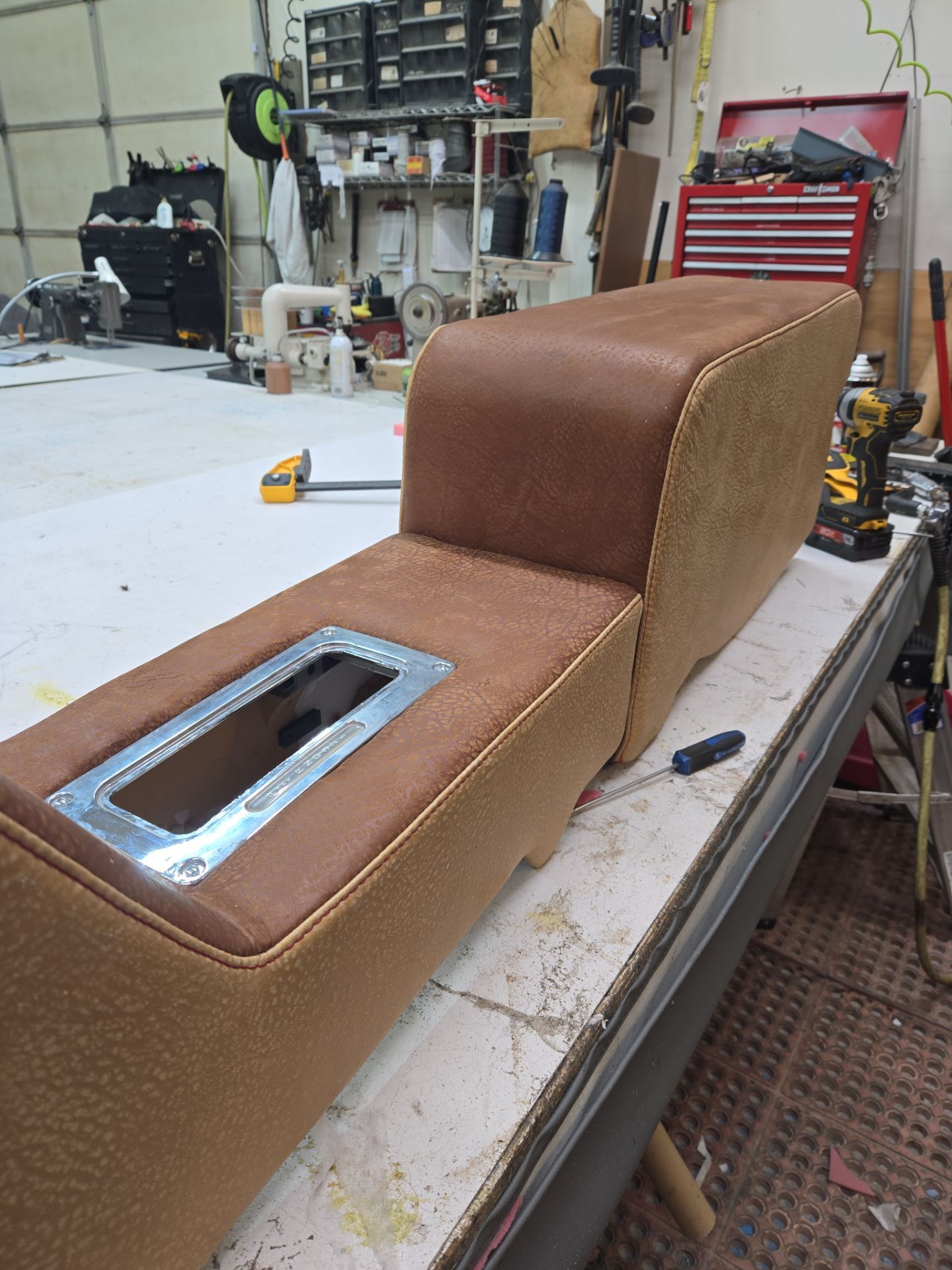 1963 Nova SS Custom Leather Interior  by Rocky Mountain Upholstery Co