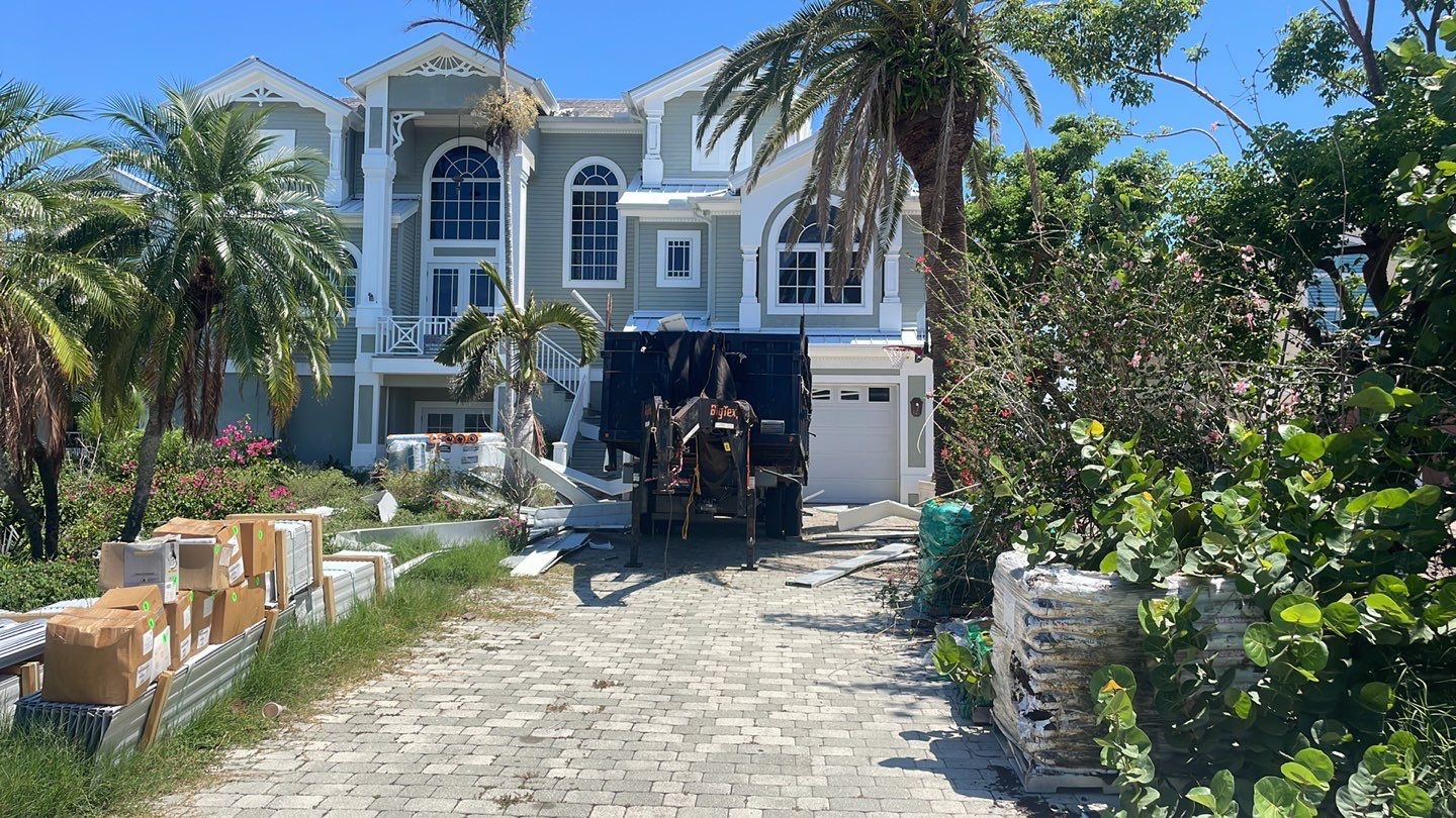 Sanibel Island Standing Seam Roof Replacement by Four Peaks Roofing
