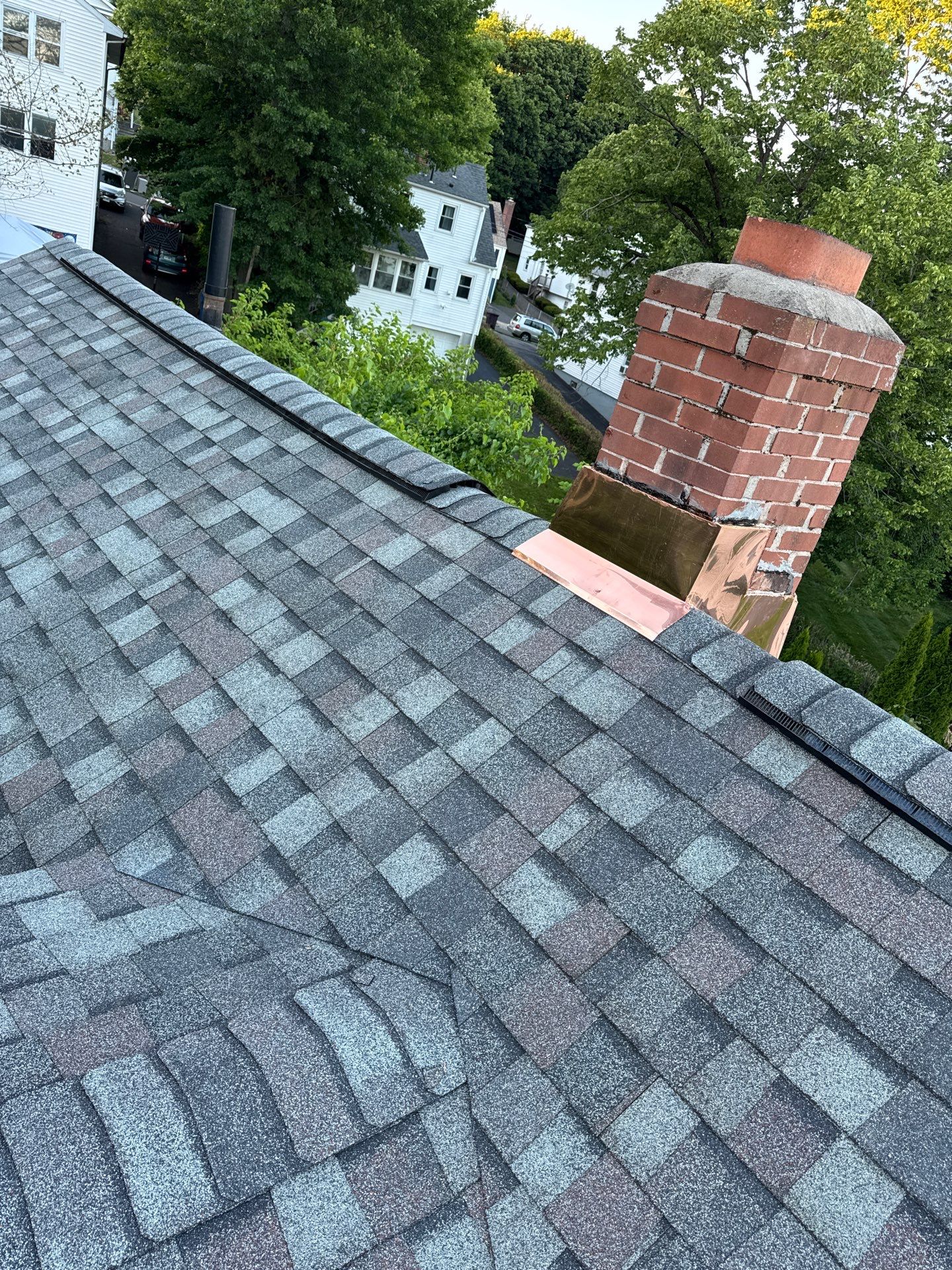 New Britian asphalt shingled roof by DiGiorgi by DiGiorgi Roofing and Siding Inc