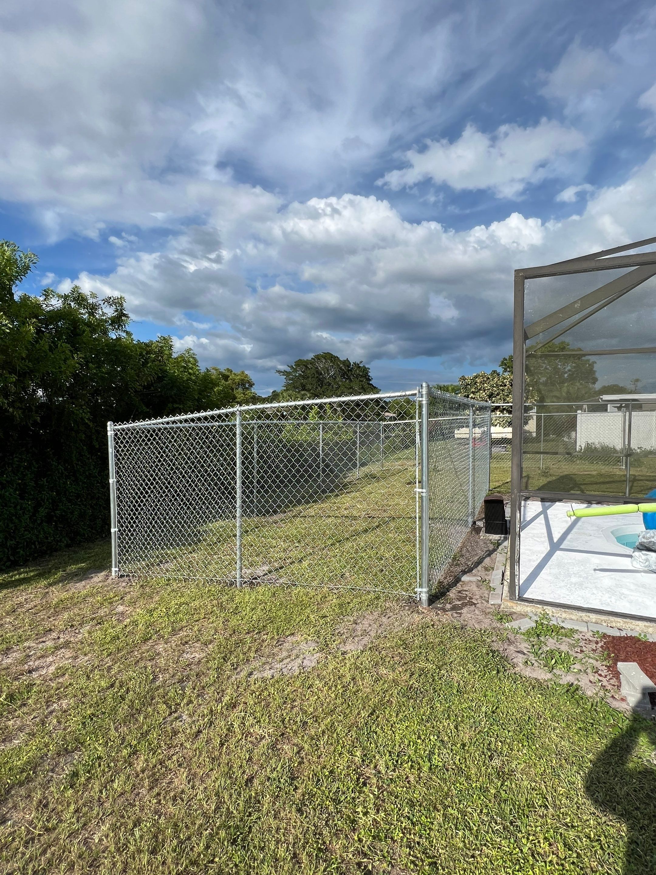 Venice, FL 6ft. Tall Galvanized Chain-Link Fence by Asap fence and gates, LLC