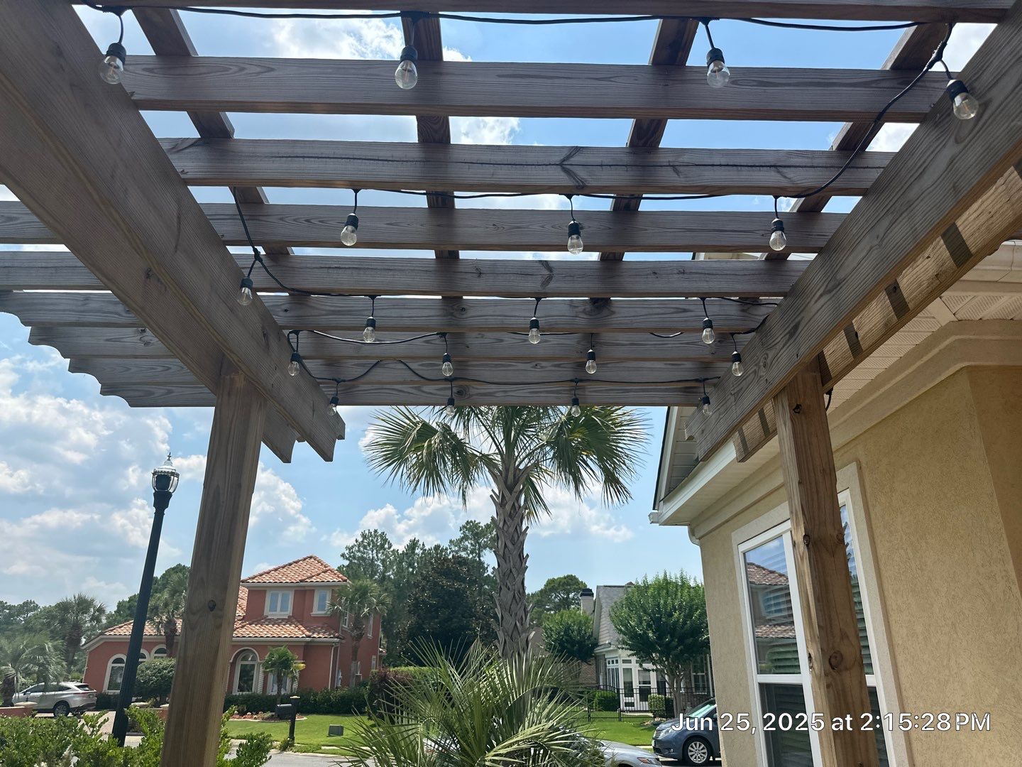 Wood Pergola using Wood Sealant by DuraSeal
