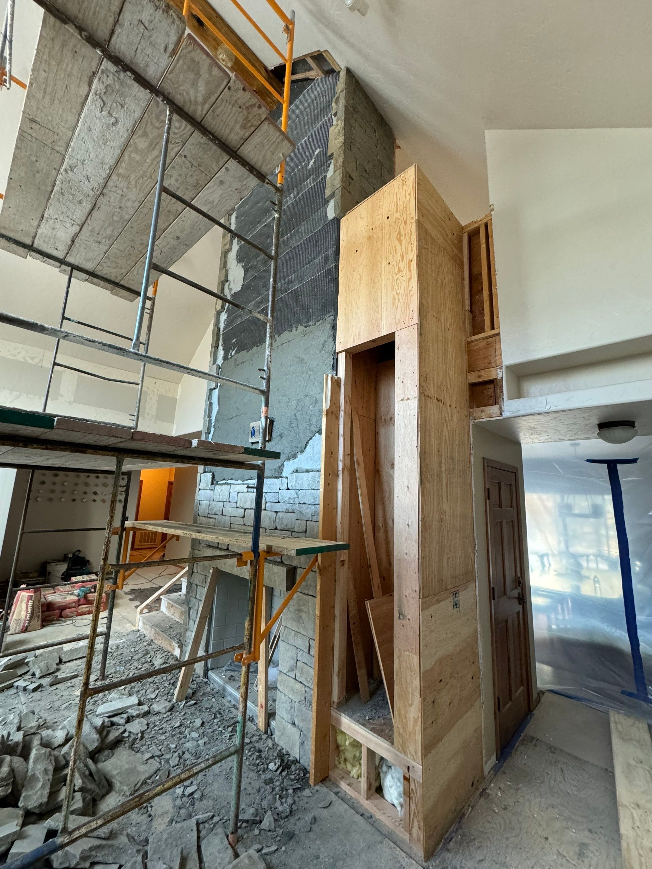 Renovation Project in Big Sky by Blue Room Construction LLC