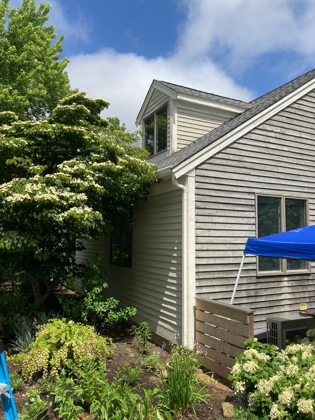 6" Leaf Relief K-Style Gutter installation in Eastham, Ma by Gutter Pro Enterprises