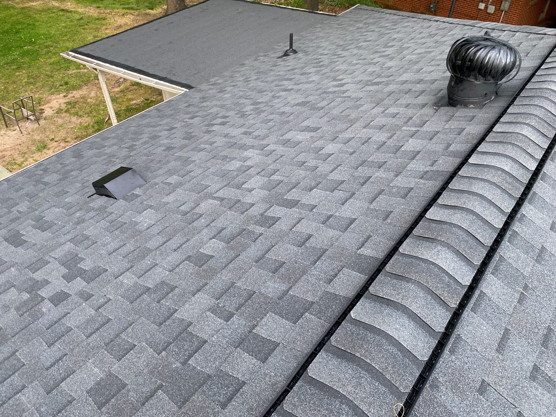 Roof replacement and interior repair by hail and wind damage by Just Brilliant Restoration JBR