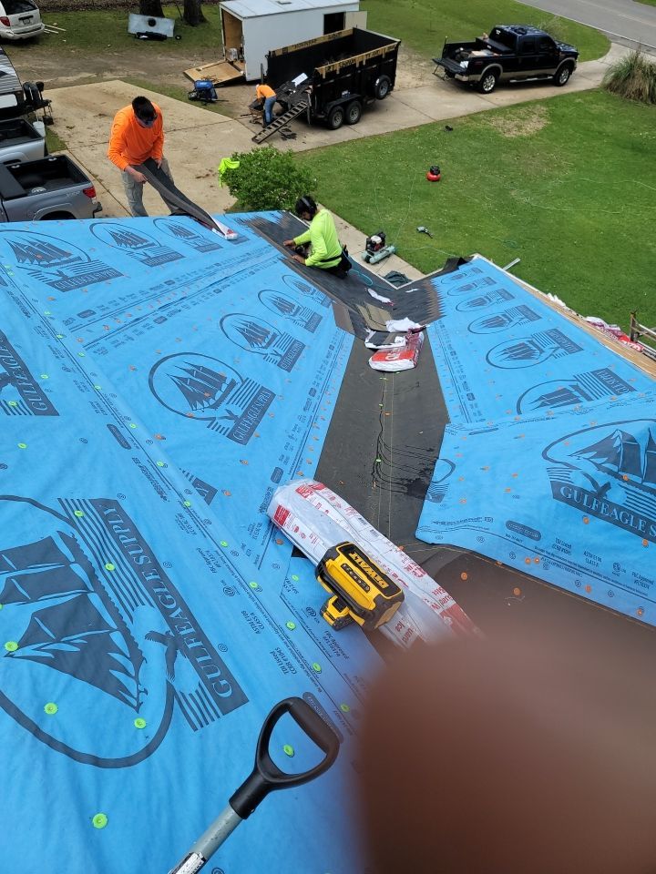 Residential Roofing Installation using Roof Replacement by American Roofing & Construction LLC