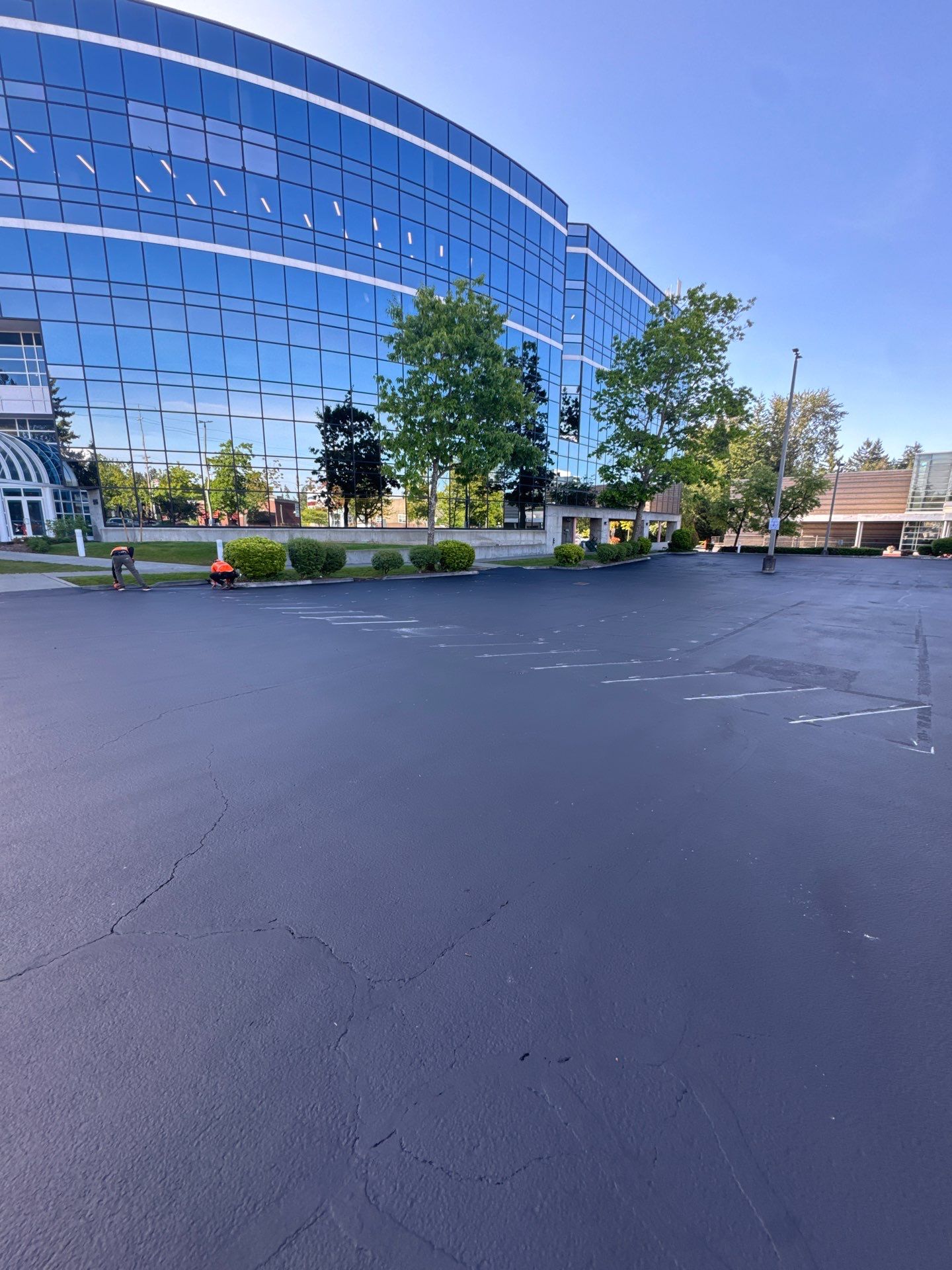 Sealcoat Parking Lot Renovation | Everett  by Jireh Asphalt & Concrete Inc 