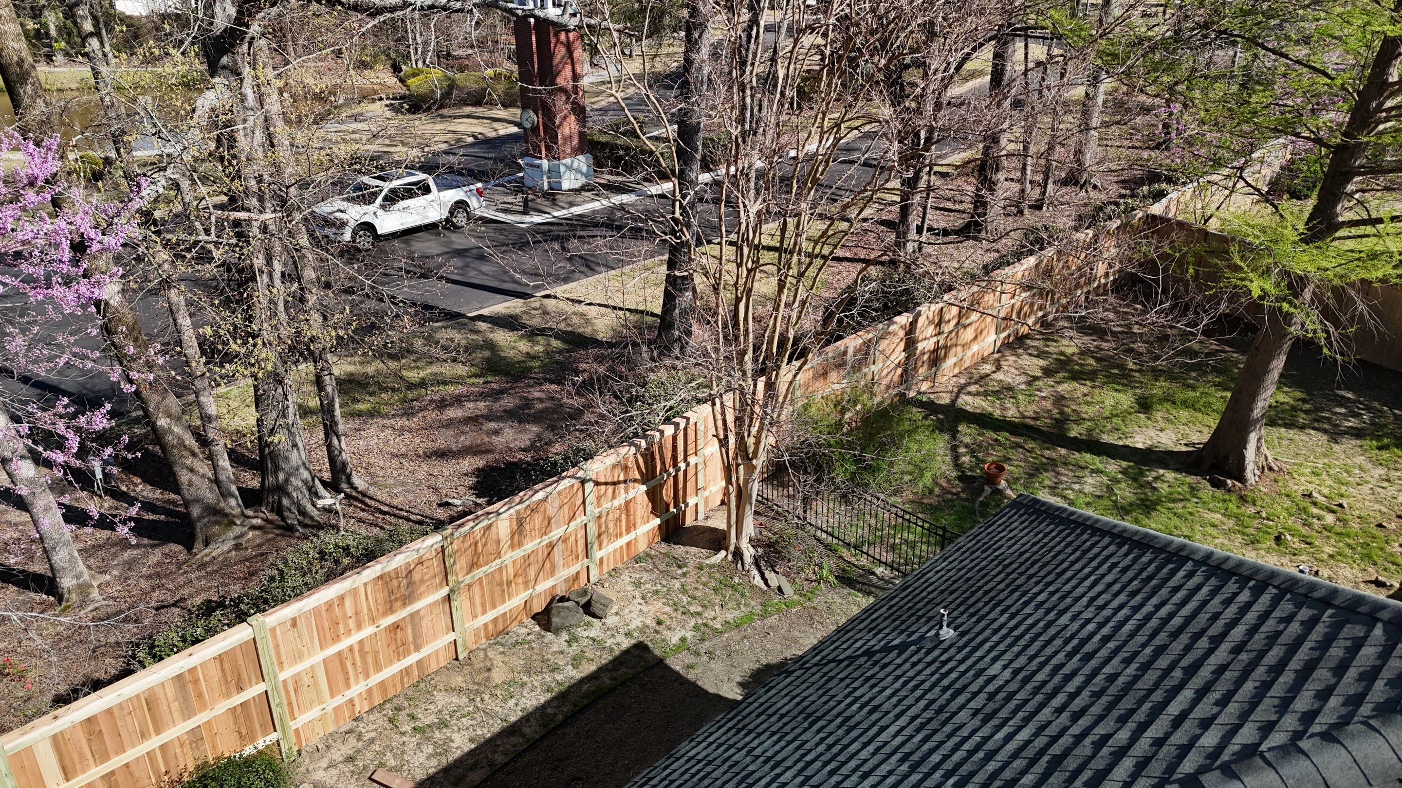 6' Cedar Good Neighbor 6x6 by Roberson Construction LLC