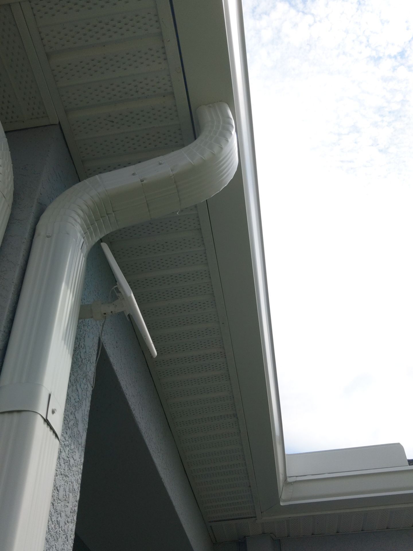 Modern K-Style Gutters Installed in Sarasota FL by Gutter Professors