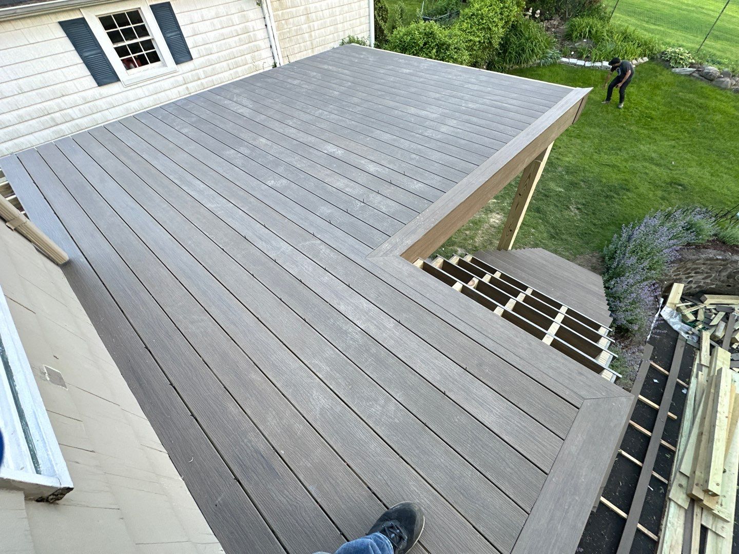 New Deck in Verona, New Jersey by deck guardian