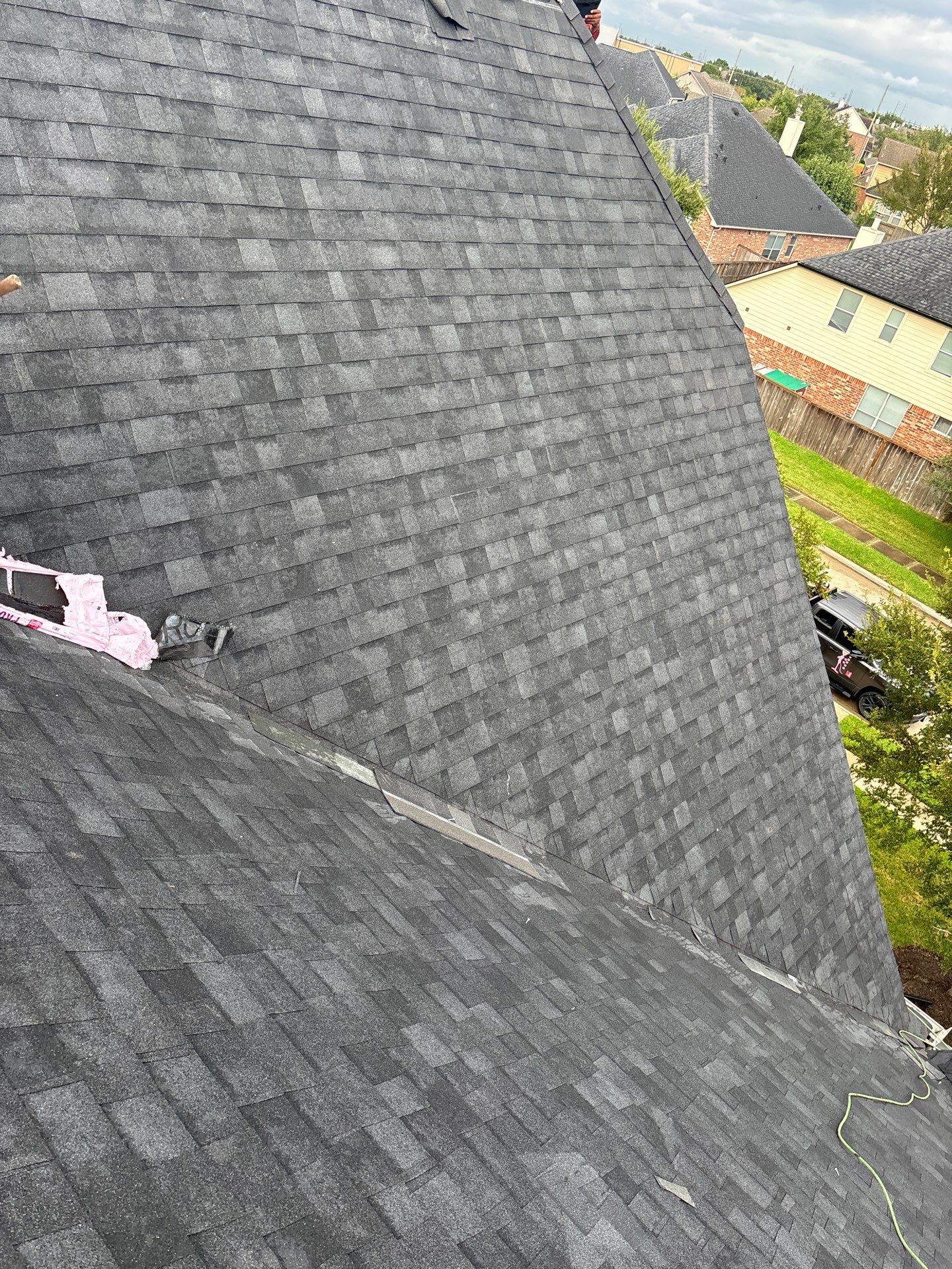 Residential Roofing Installation using Owen's Corning Duration (Lifetime) Shingles by Roof Repair Company