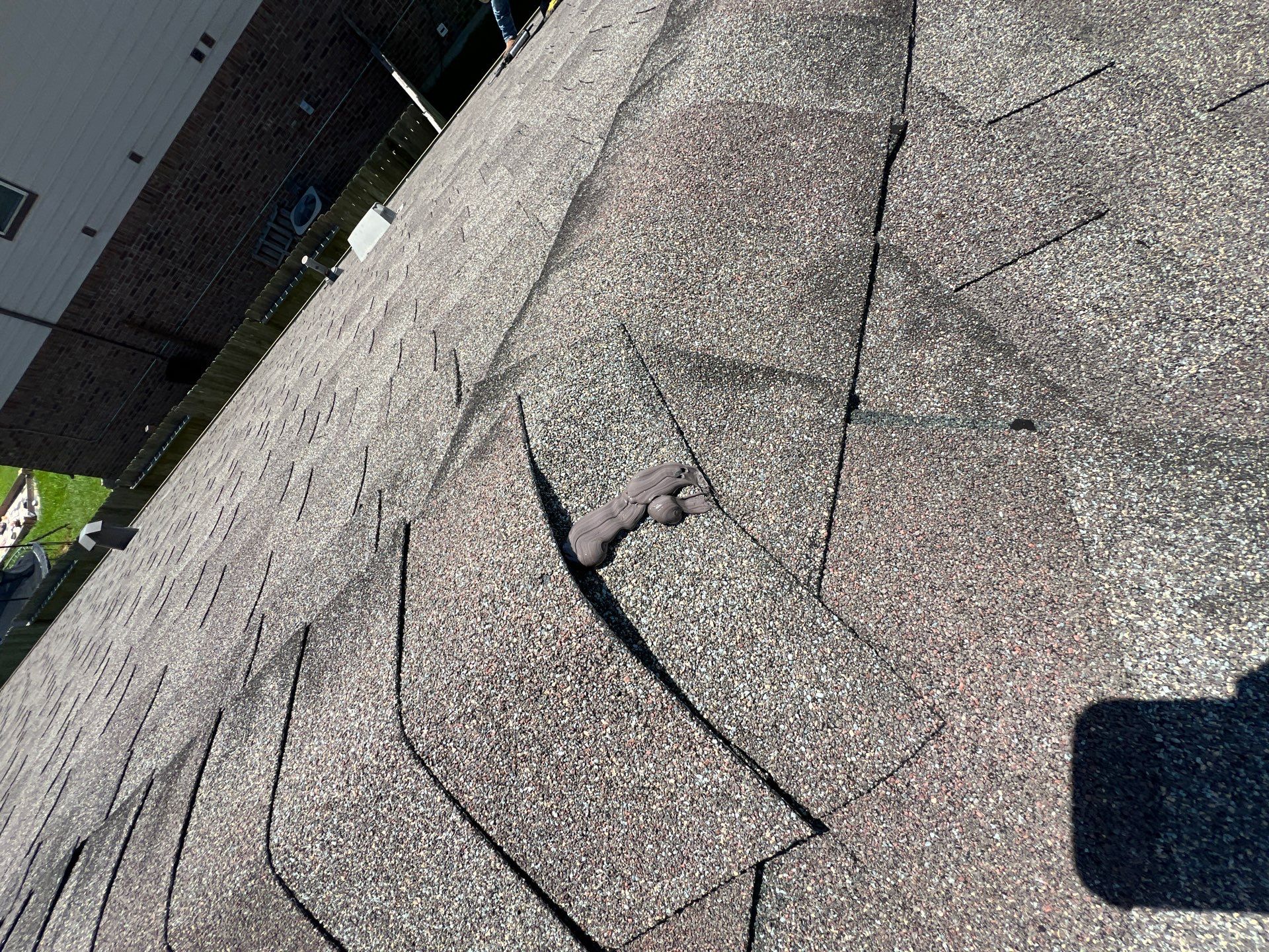 Hail Damage using Owen's Corning Duration (Lifetime) Shingles by Roof Repair Company