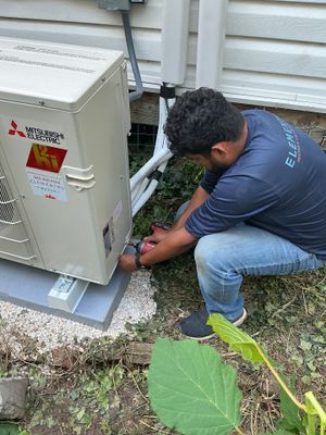 Mini-split install in New Market