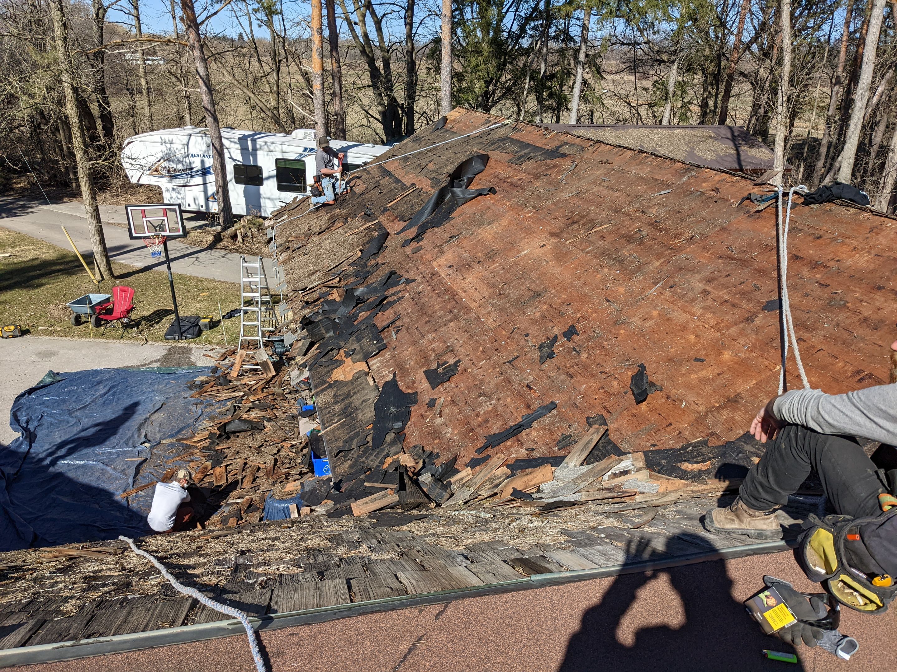 New Roof Installation using 16" Standing Seam Panels by Jay Carter Roofing & Sheet Metal