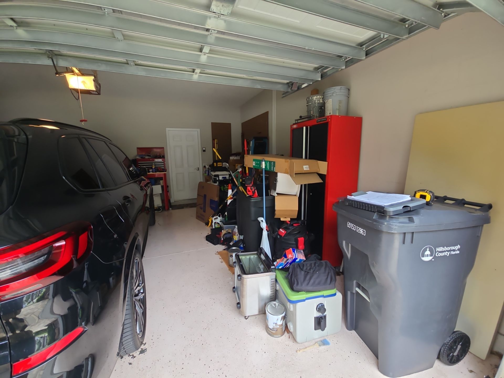 Garage Organization Project in Lithia by Square 1 Garage and Closet Solutions