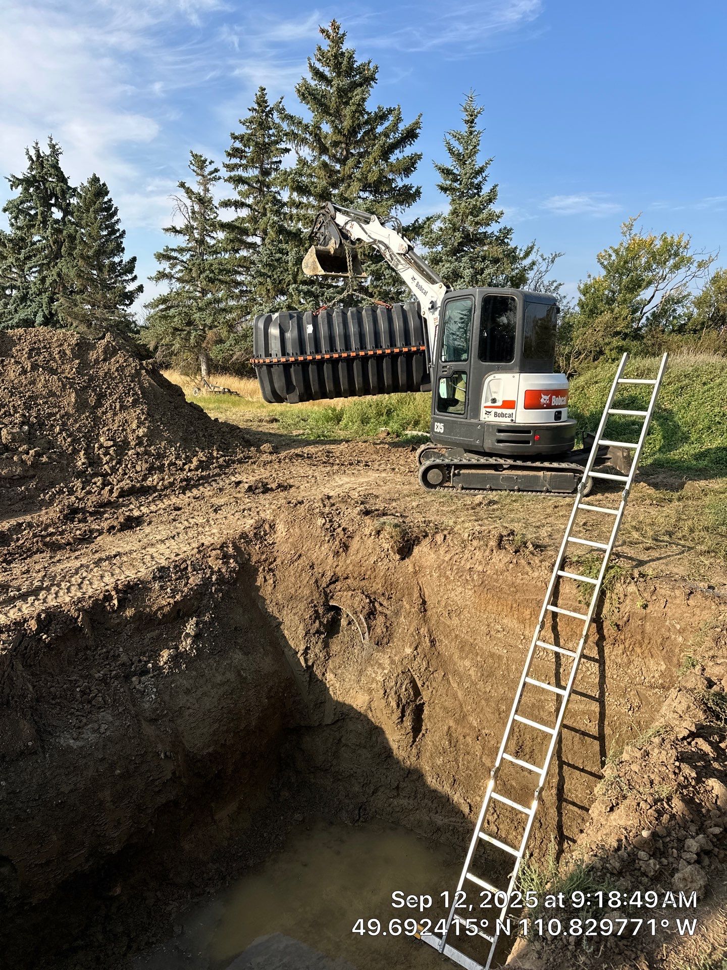 Septic System Replacement with Enhanced Technology in County of 40 Mile No. 8 by Septic Medic Inc.