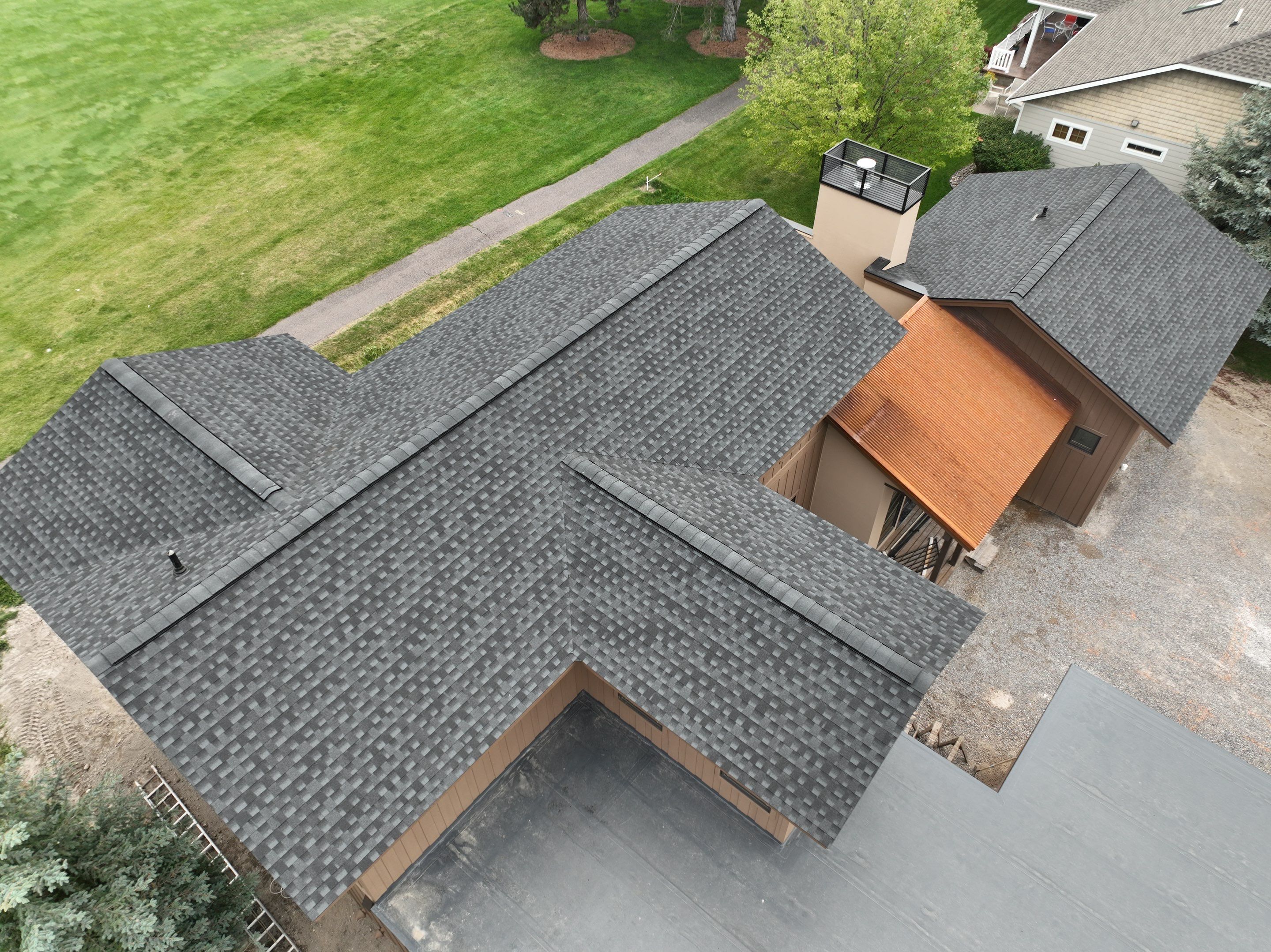 GAF Timberline HDZ - Charcoal by Montana Roofing Solutions