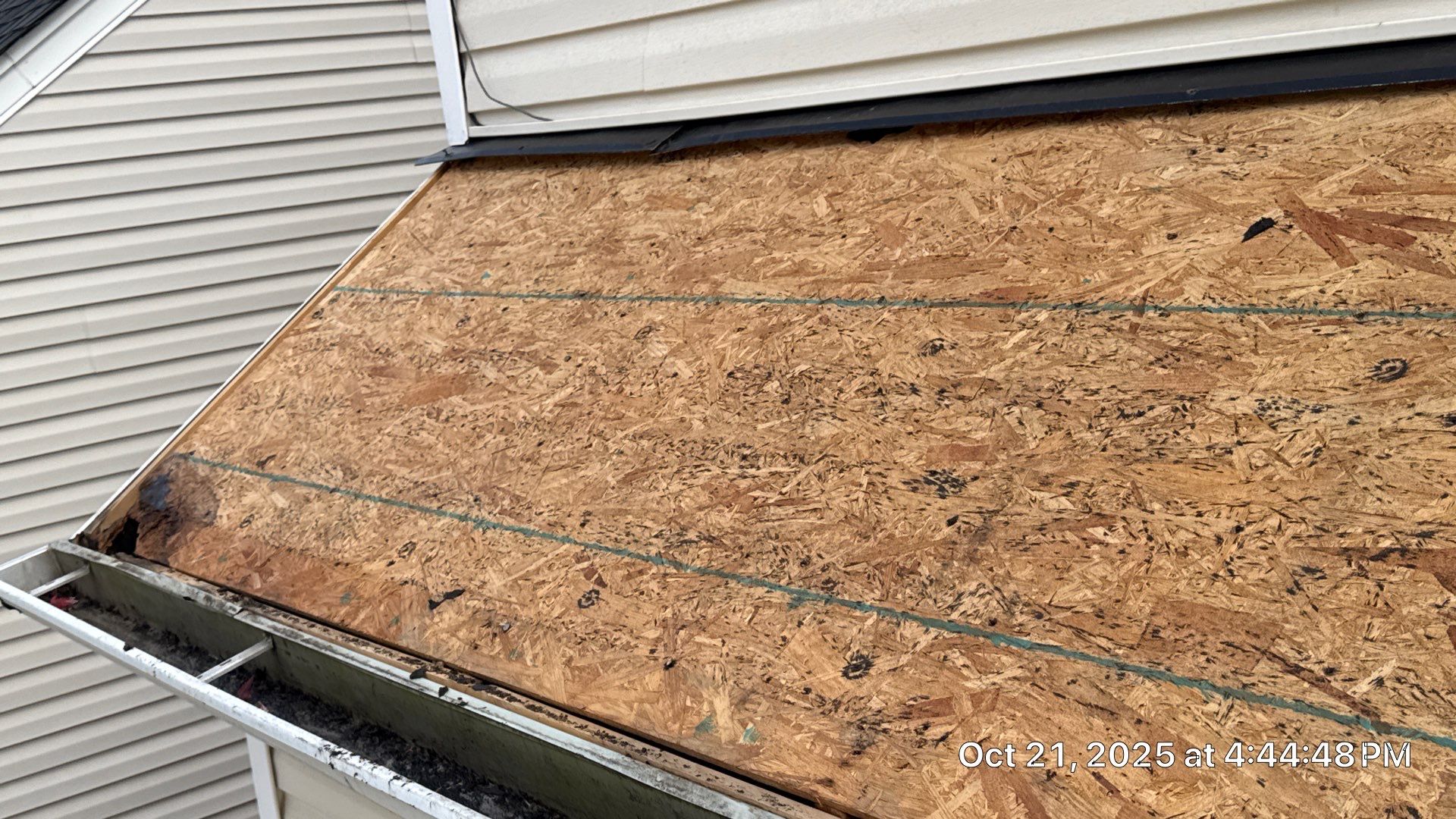 Roof and gutter replacement by hail and wind damage by Just Brilliant Restoration JBR