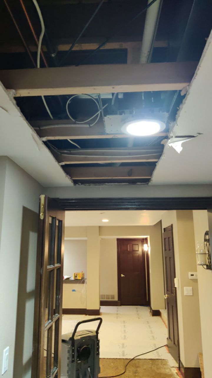 Water Damage Throughout Main Floor, Basement, and Crawl Space by Accountable Home Services