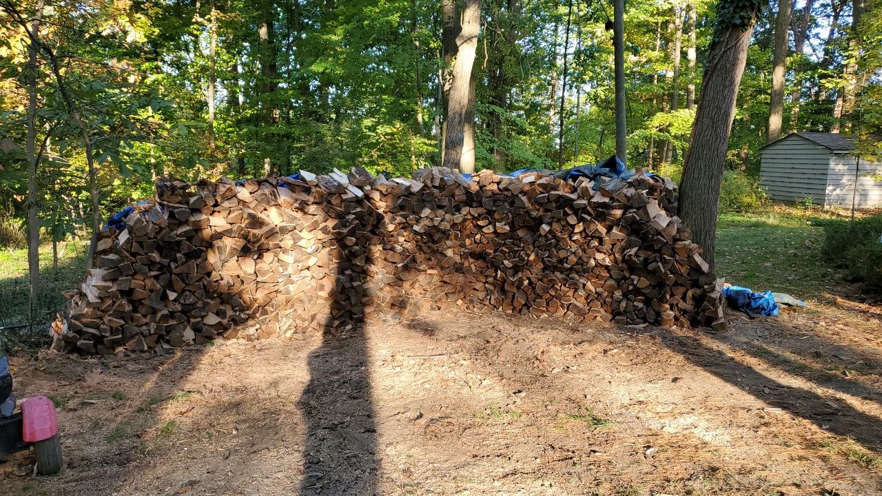 Firewood Delivery  using Seasoned Firewood by Mike Jones & Sons Tree Service LLC 